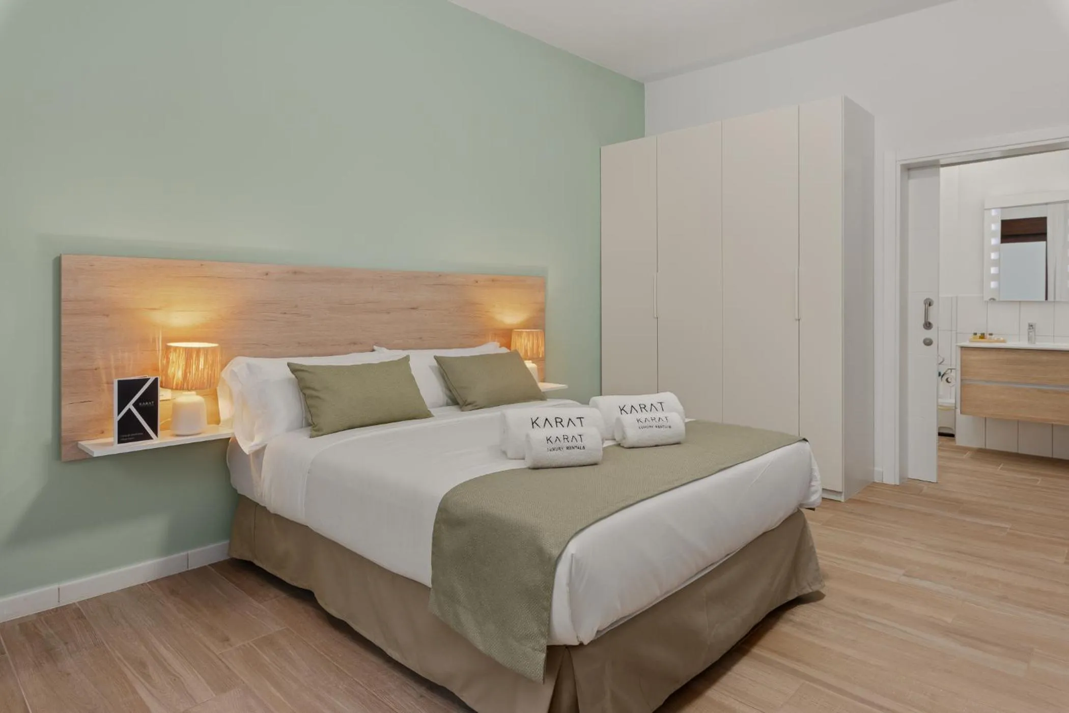 Bed in KARAT Villa Uchova