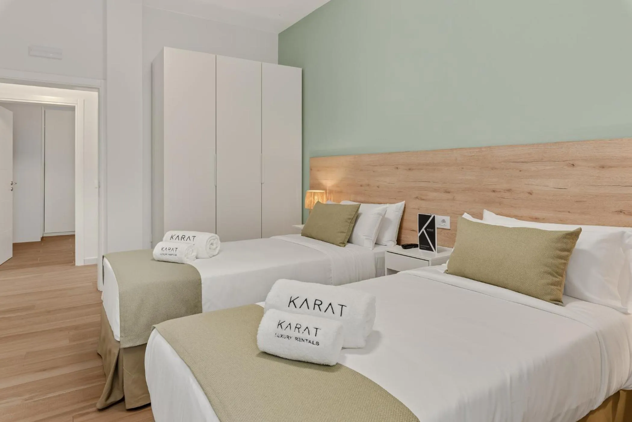 Bed in KARAT Villa Uchova