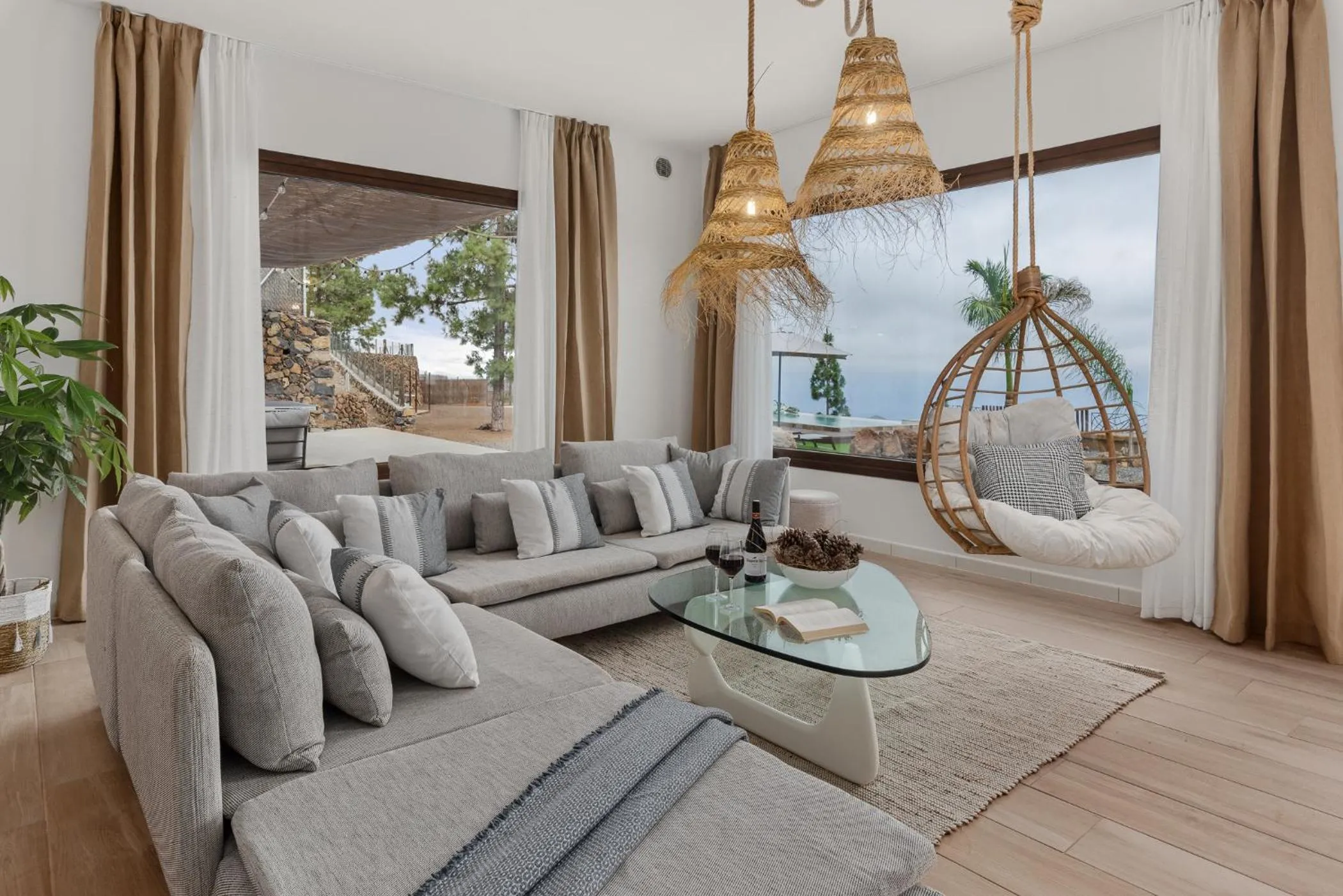 Living room in KARAT Villa Uchova