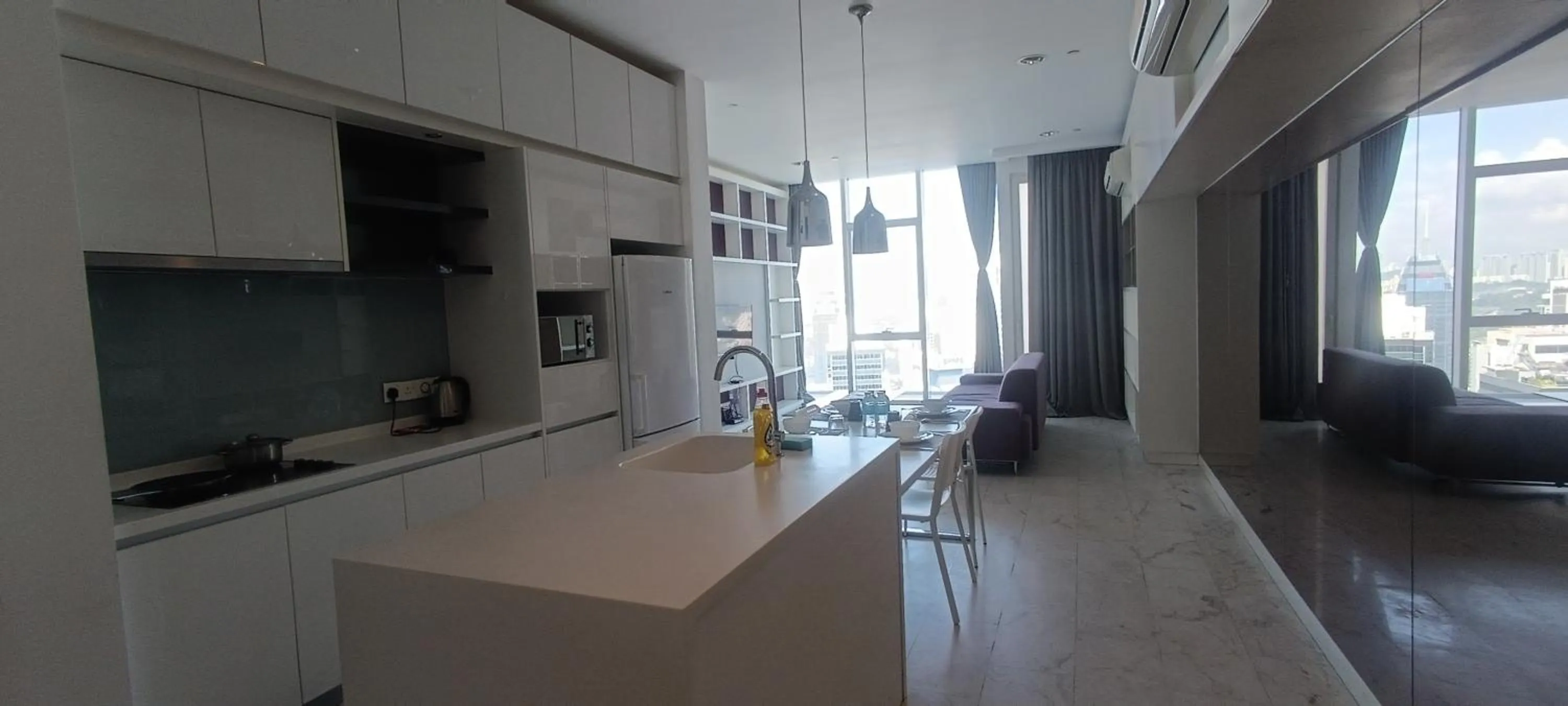 Kitchen or kitchenette in Sidemen Suites at Platinum KLCC