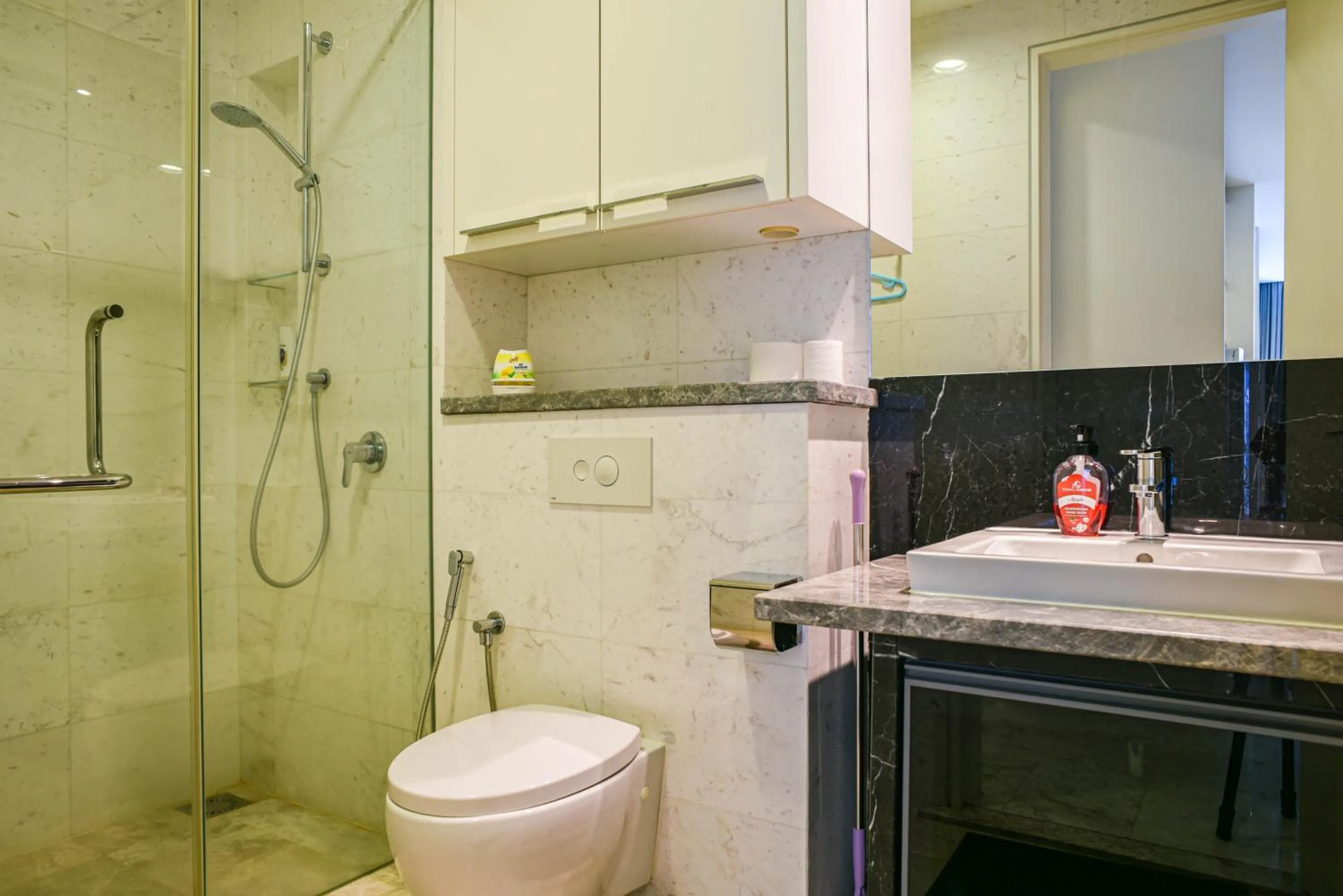 Shower in Sidemen Suites at Platinum KLCC