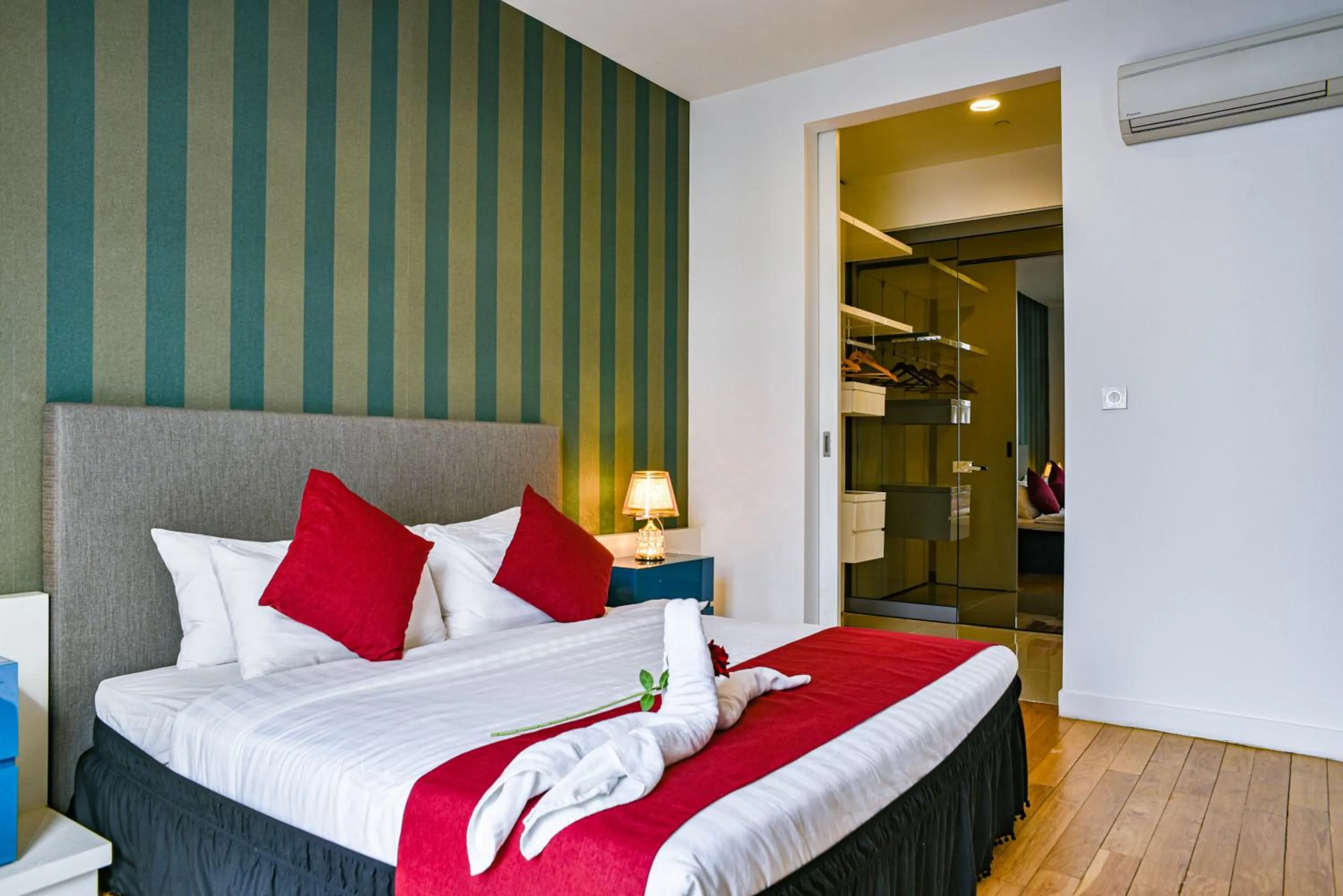 Bed in Sidemen Suites at Platinum KLCC