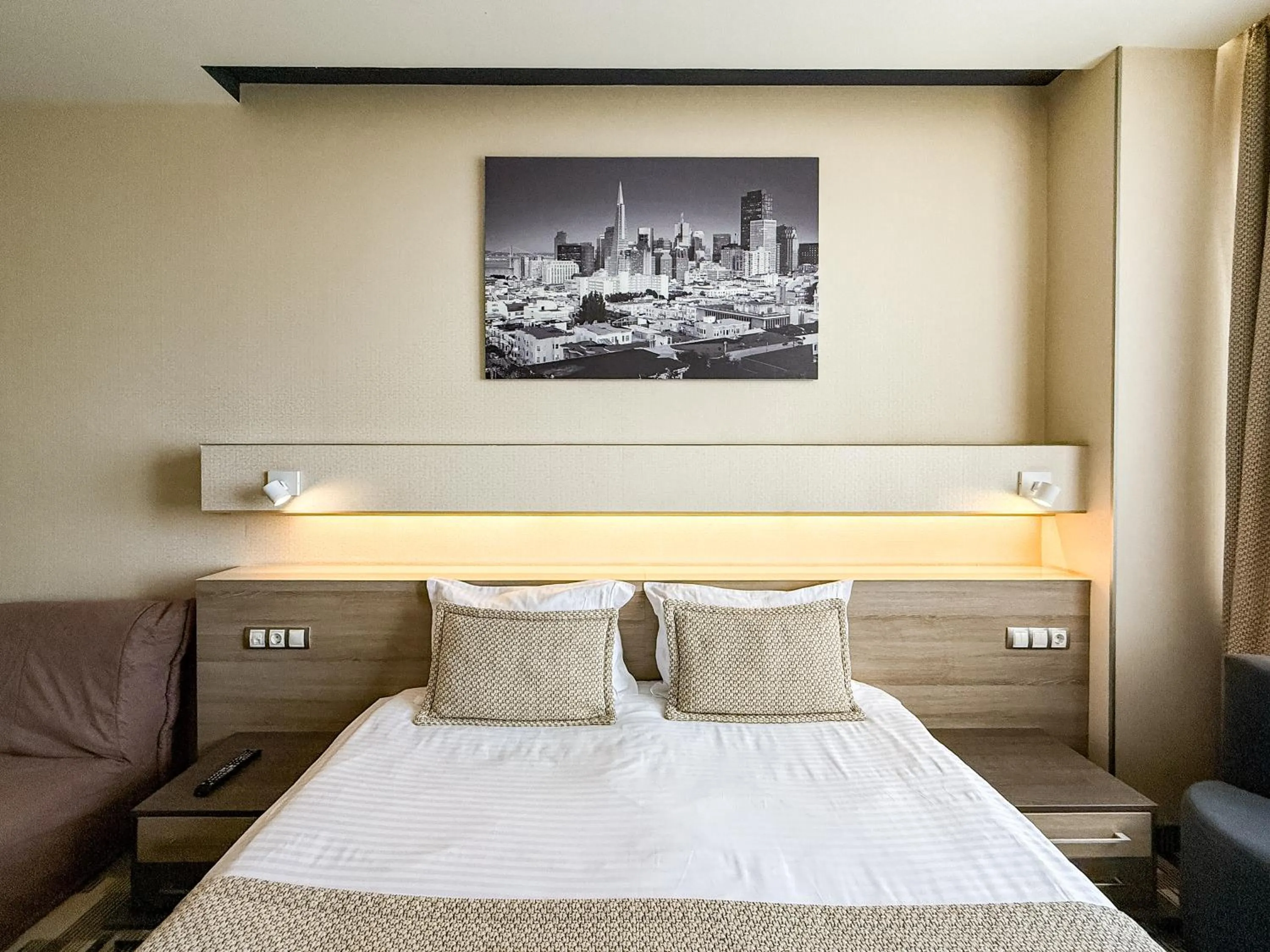 Bed in 12th Floor Apartments