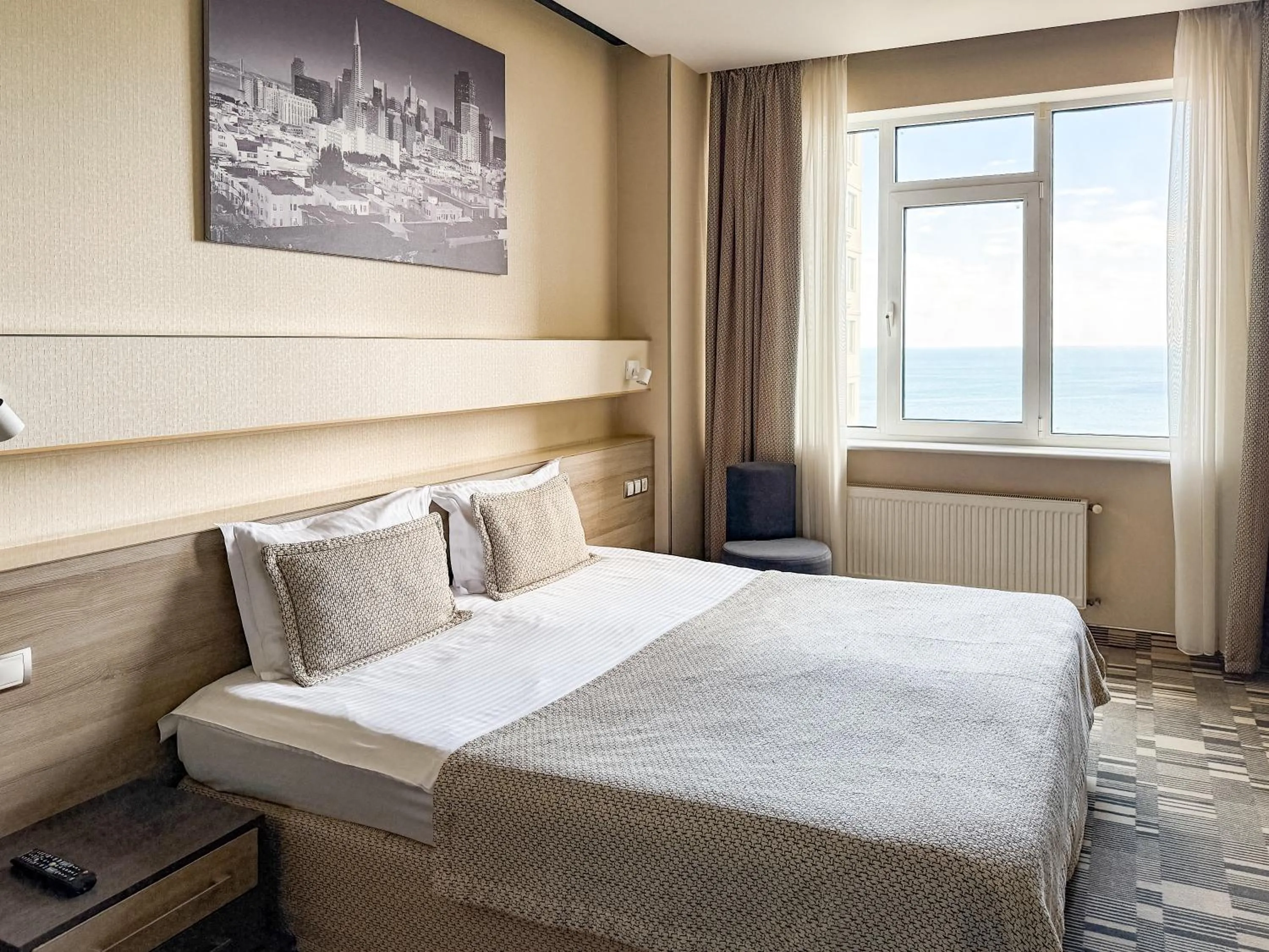 Bed in 12th Floor Apartments