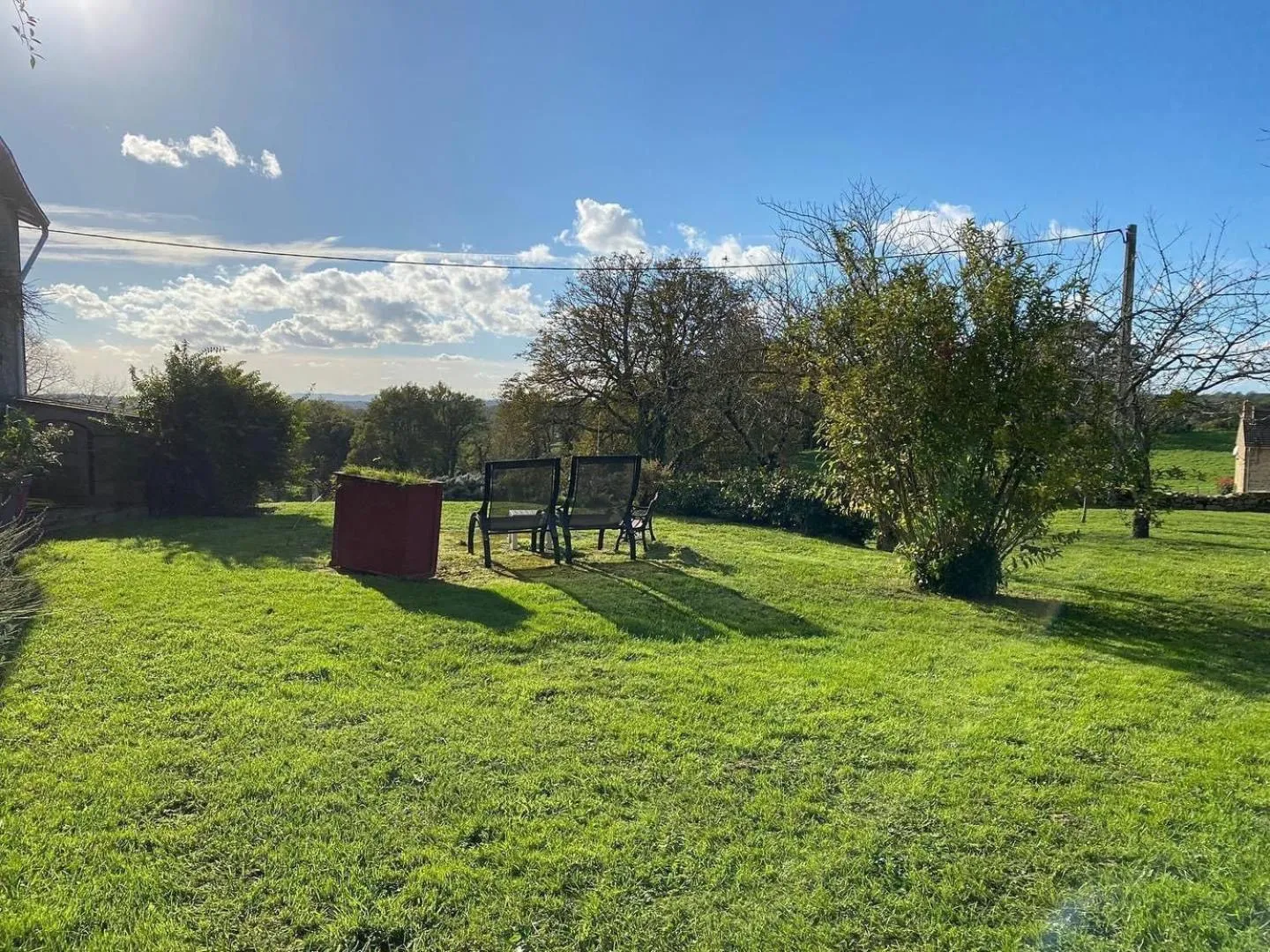 Garden in Les forges de Planechaud