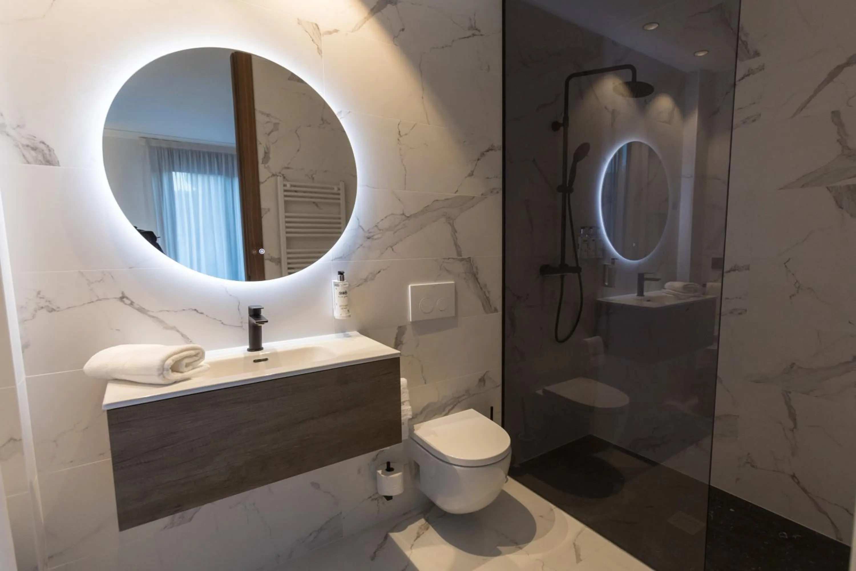 Shower in RÍOS SUITES Tudela