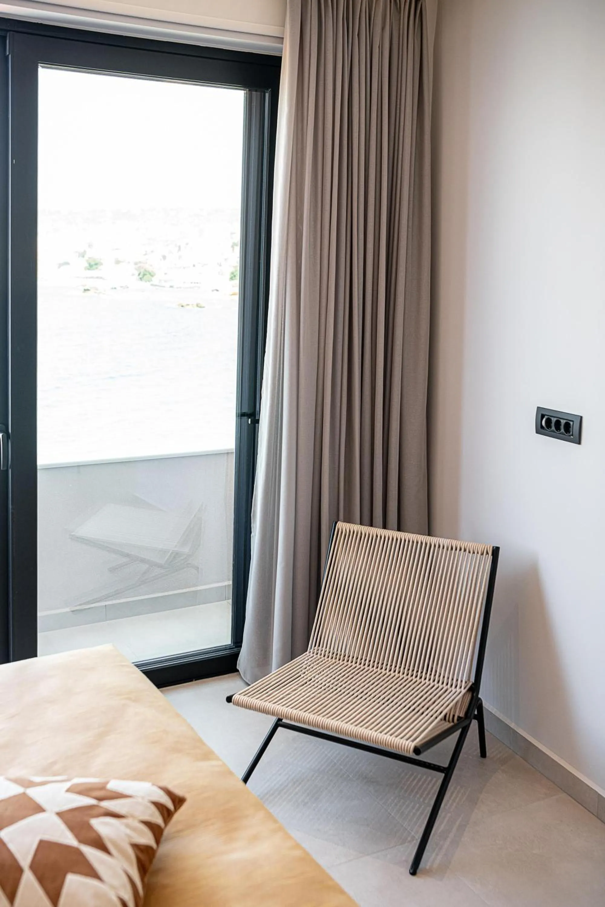 Bed in Theta Boutique Hotel