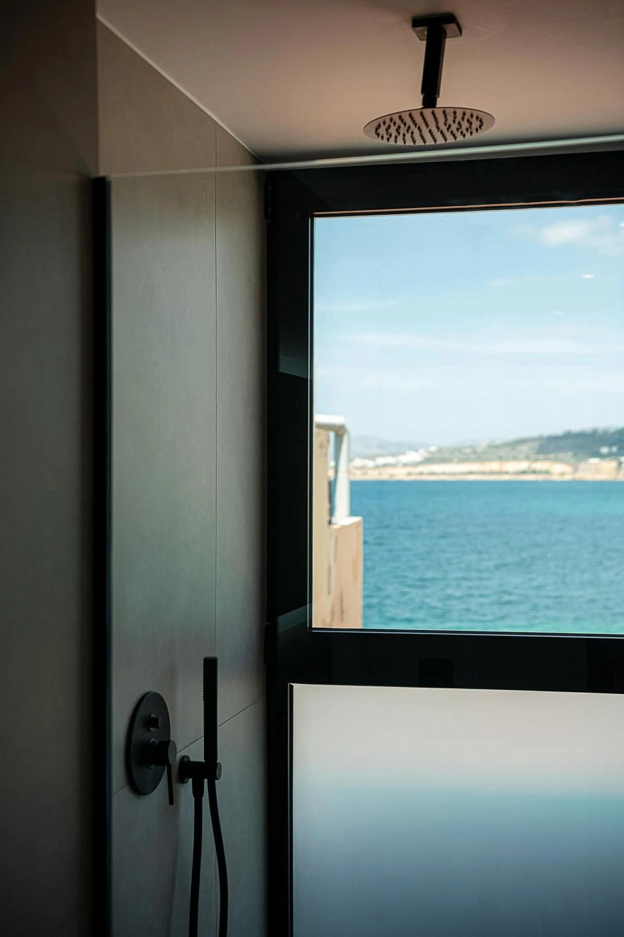 Shower in Theta Boutique Hotel