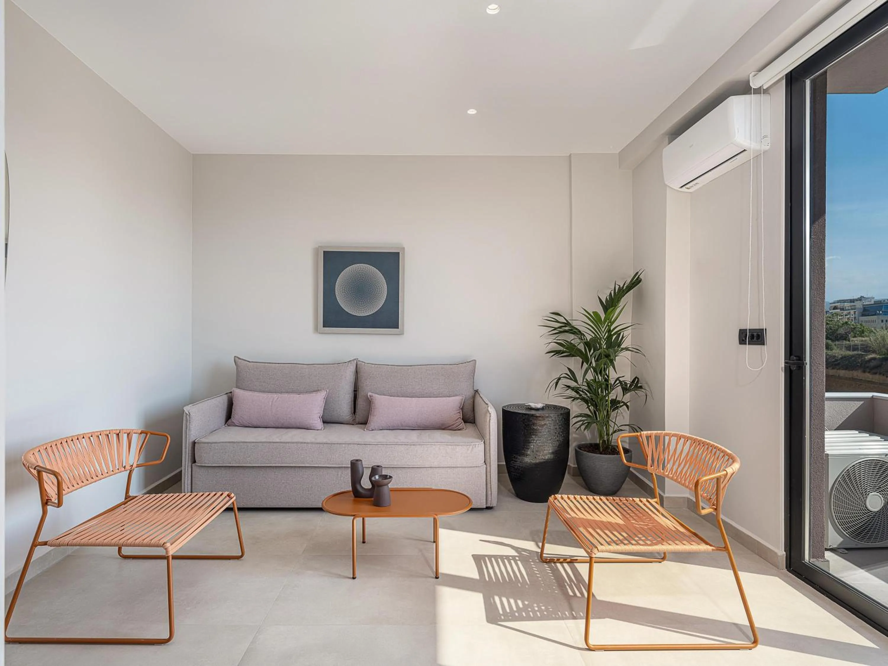 Patio in Theta Boutique Hotel