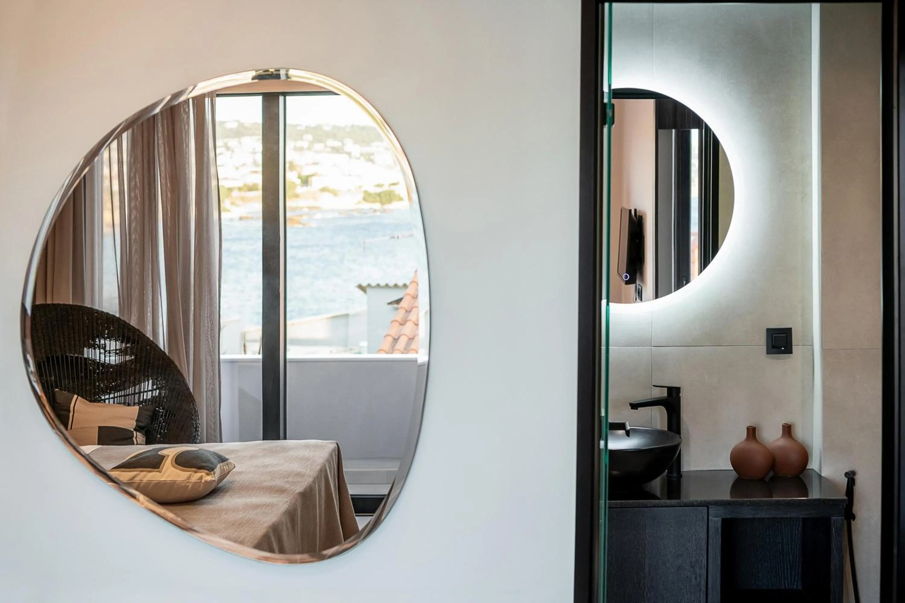 Decorative detail in Theta Boutique Hotel