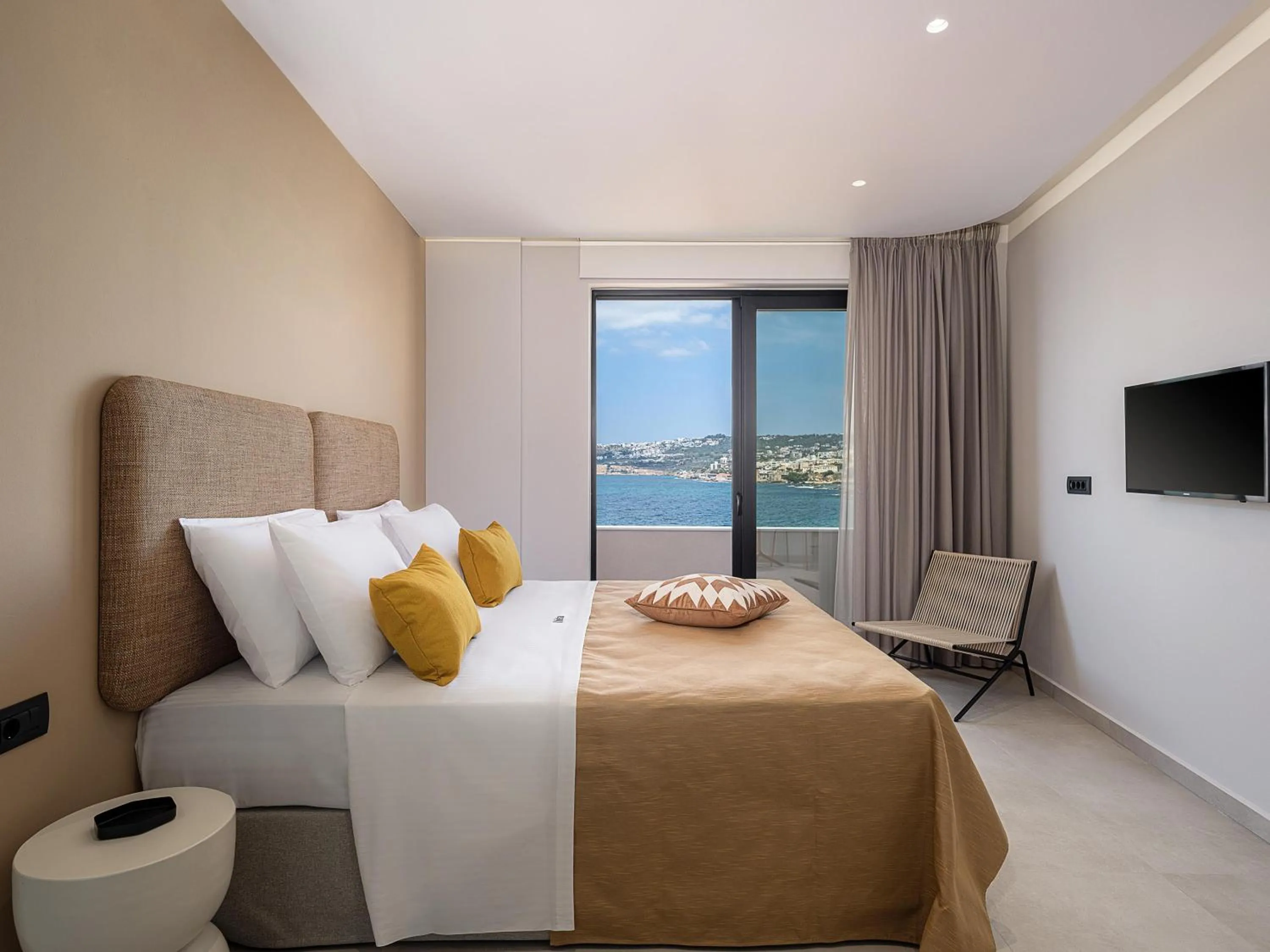 Bed in Theta Boutique Hotel