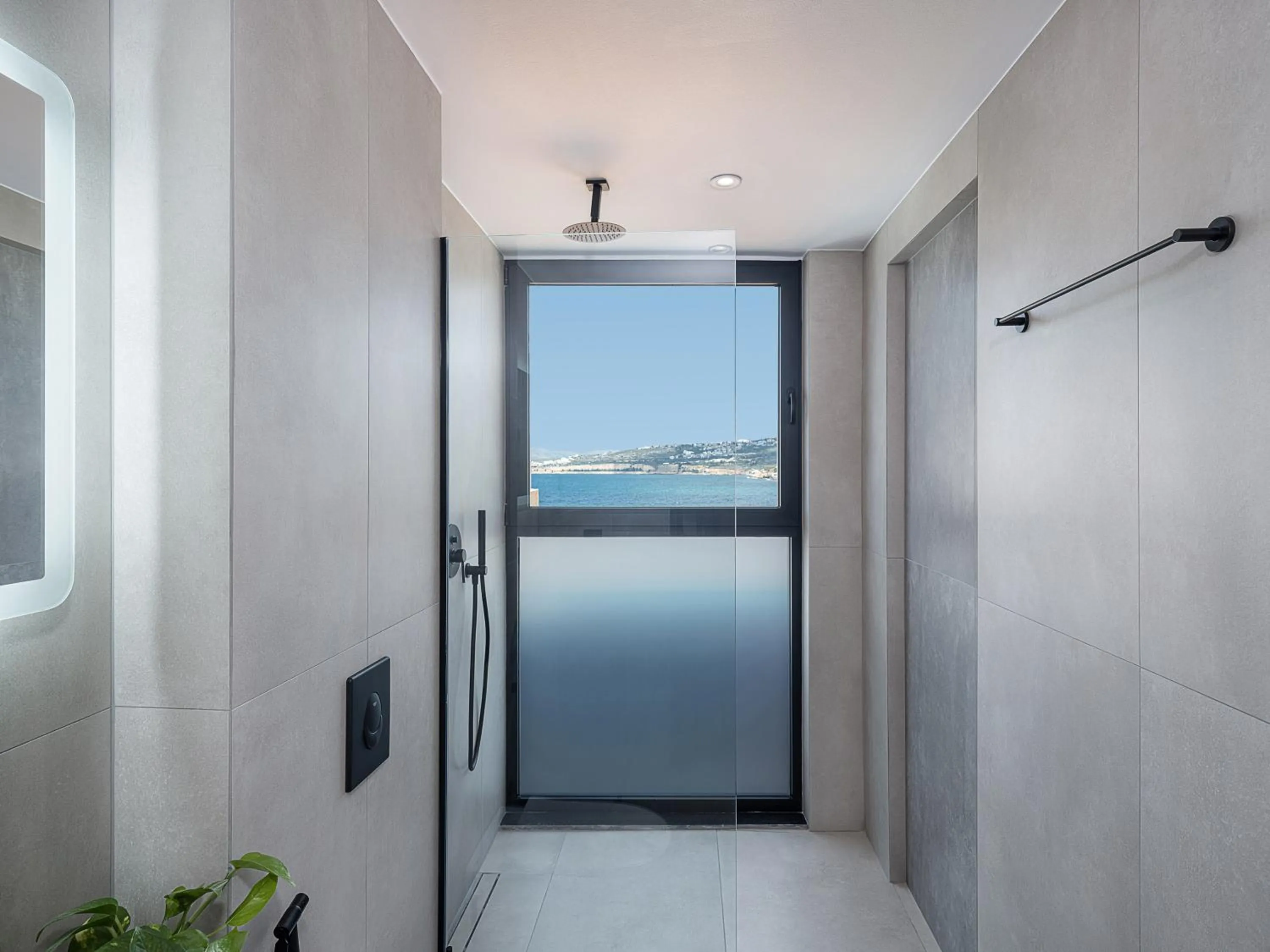 Shower in Theta Boutique Hotel