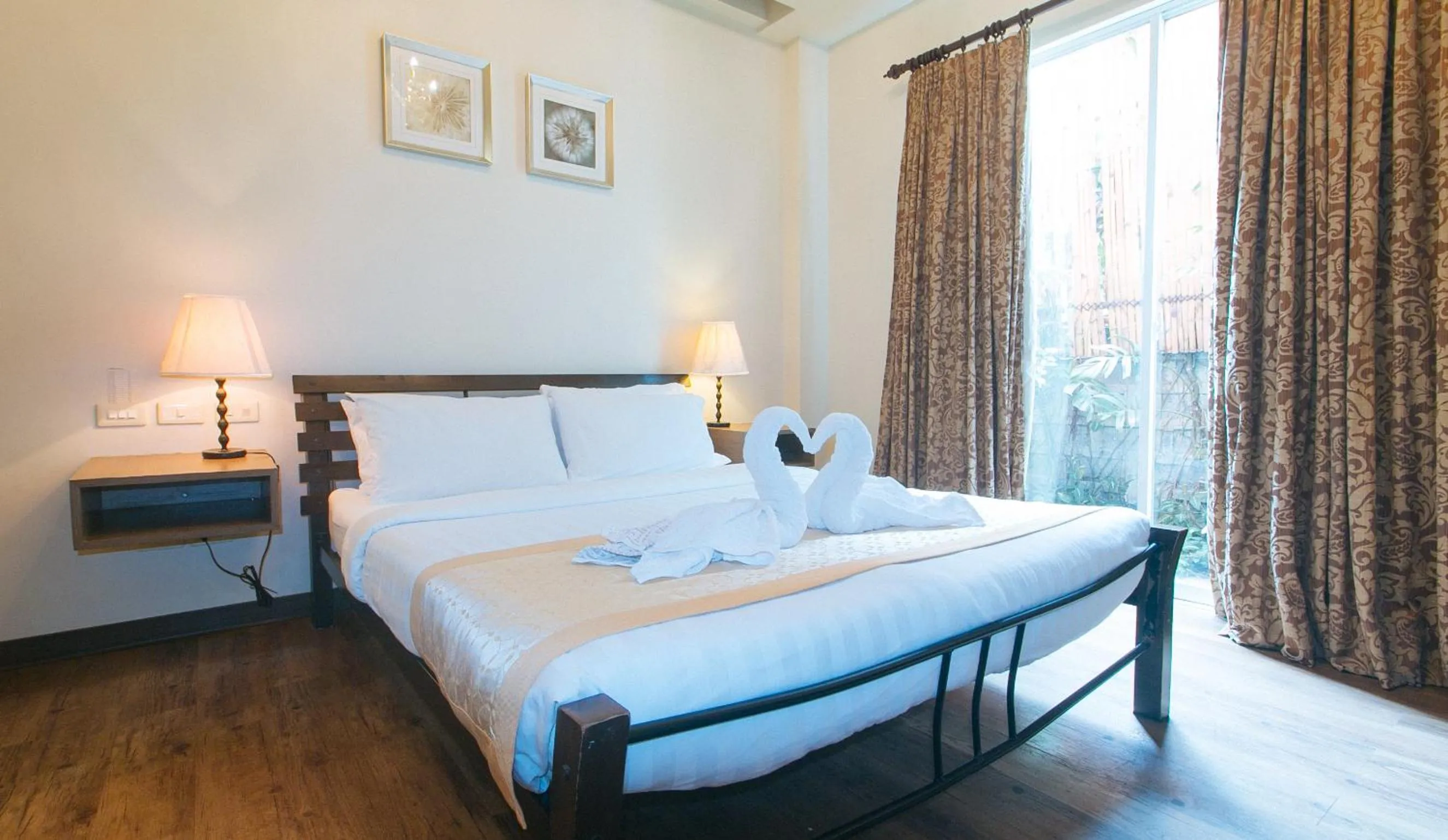 Bed in RedDoorz Premium at Anisabel Suites Davao City