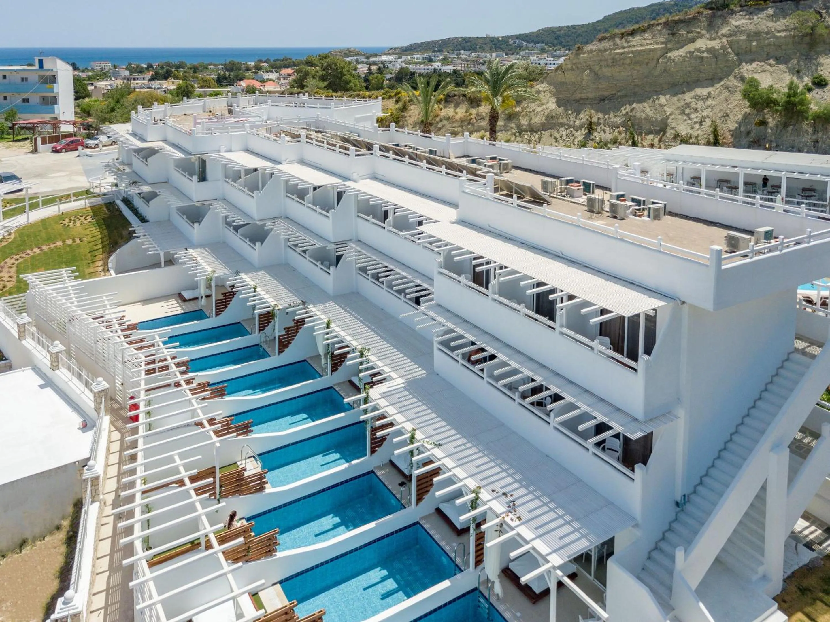 Swimming pool in Aloe Hotel - Adults Only