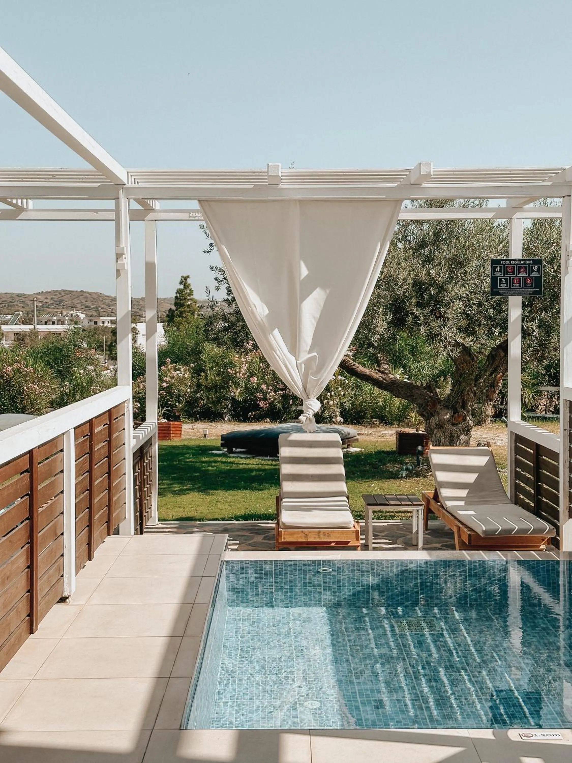 Swimming pool in Aloe Hotel - Adults Only