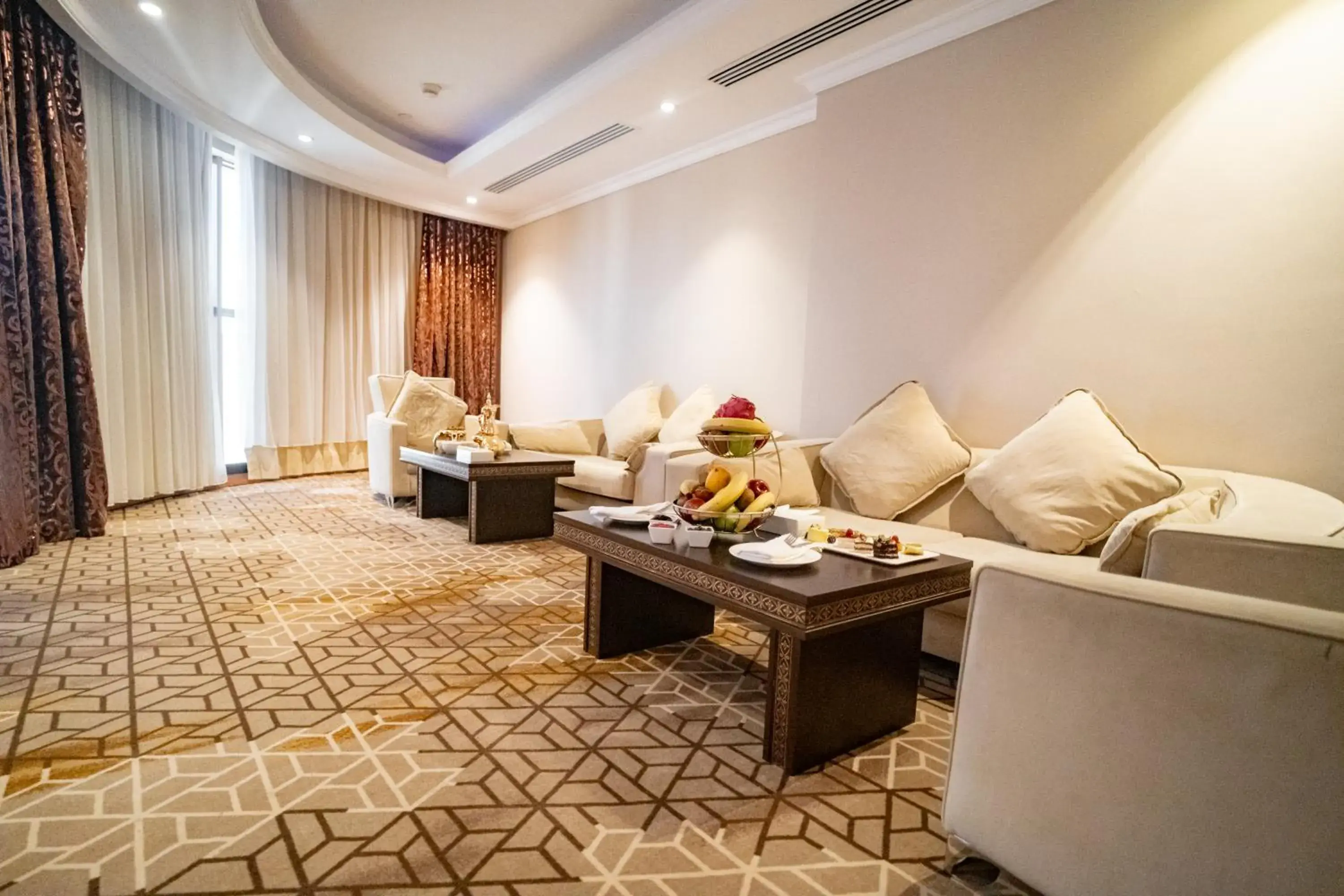 Living room in Emaar Al Mektan Hotel Living room in Emaar Al Mektan Hotel