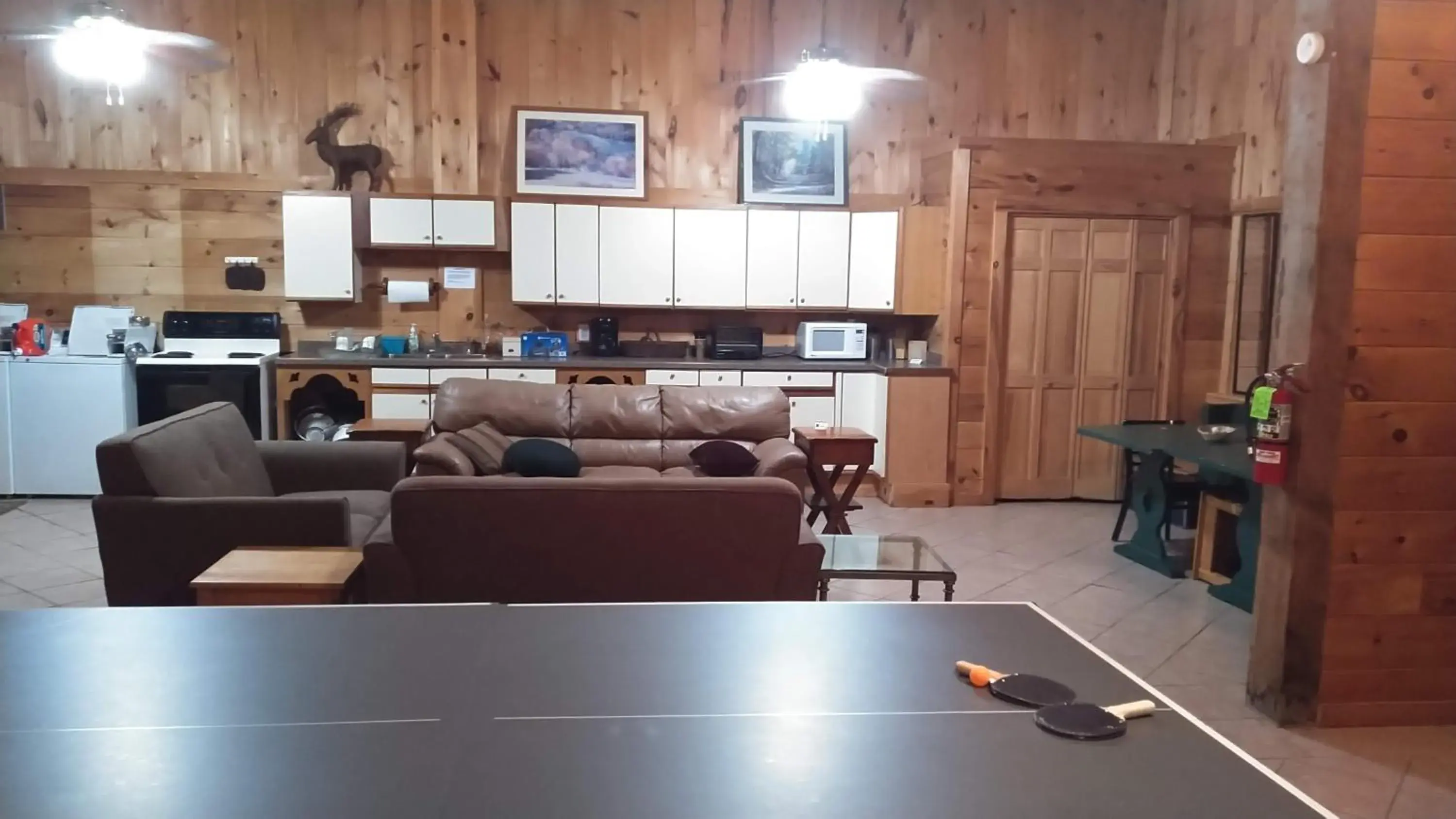 Table Tennis in Adirondack Diamond Point Lodge