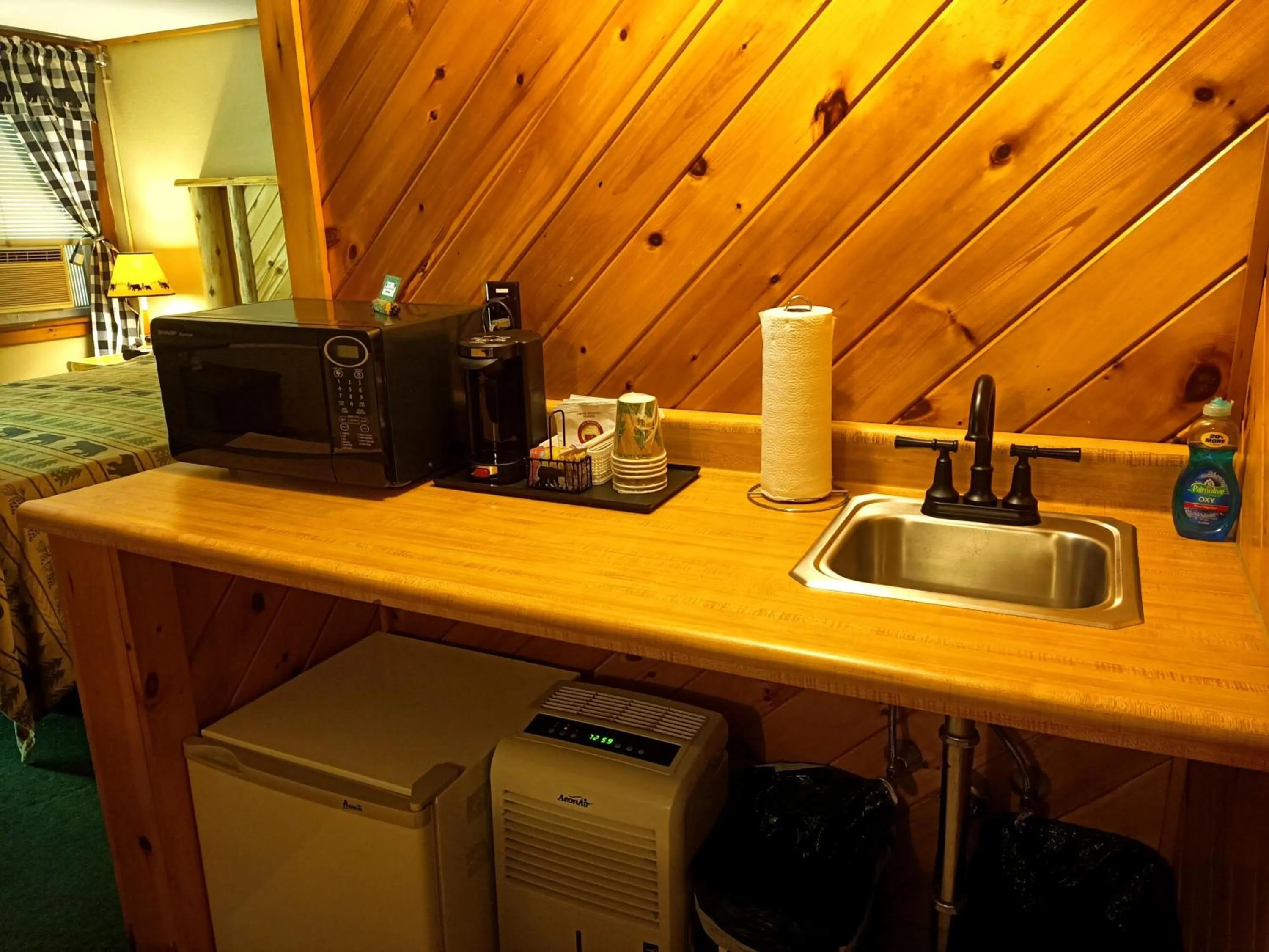 Kitchen or kitchenette in Adirondack Diamond Point Lodge