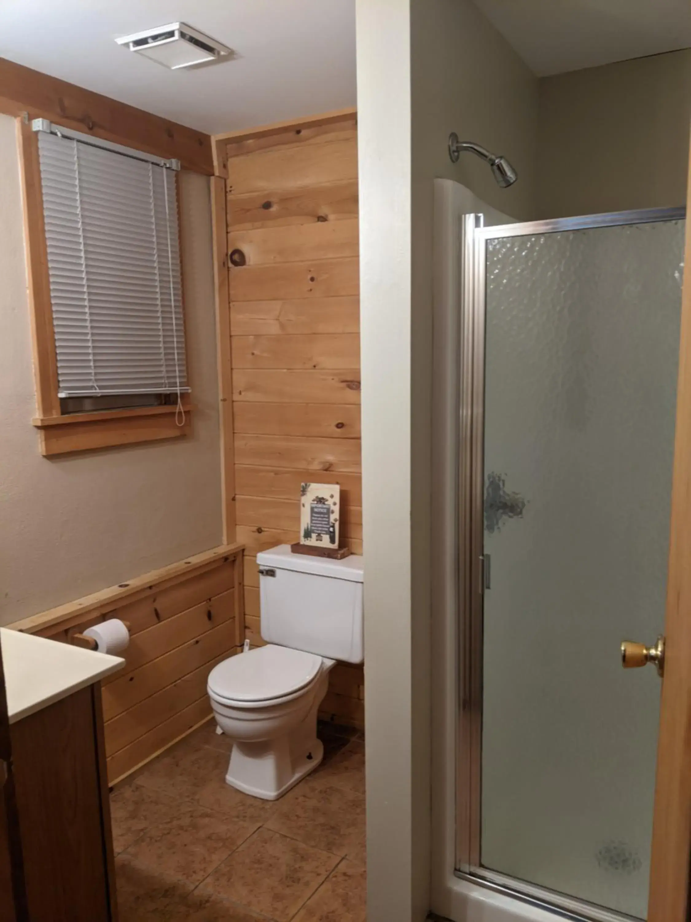 Bathroom in Adirondack Diamond Point Lodge