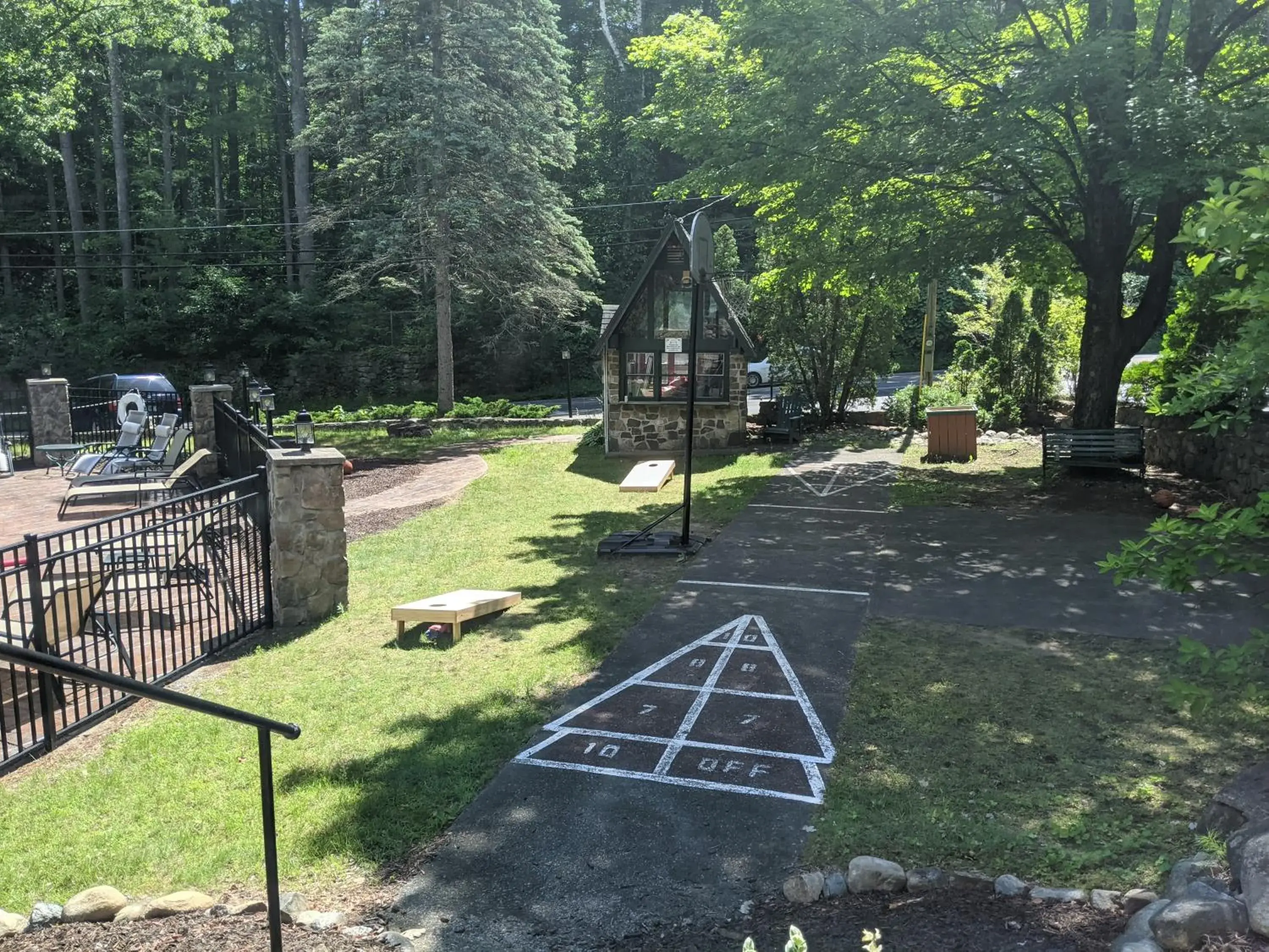 Children's Play Area in Adirondack Diamond Point Lodge