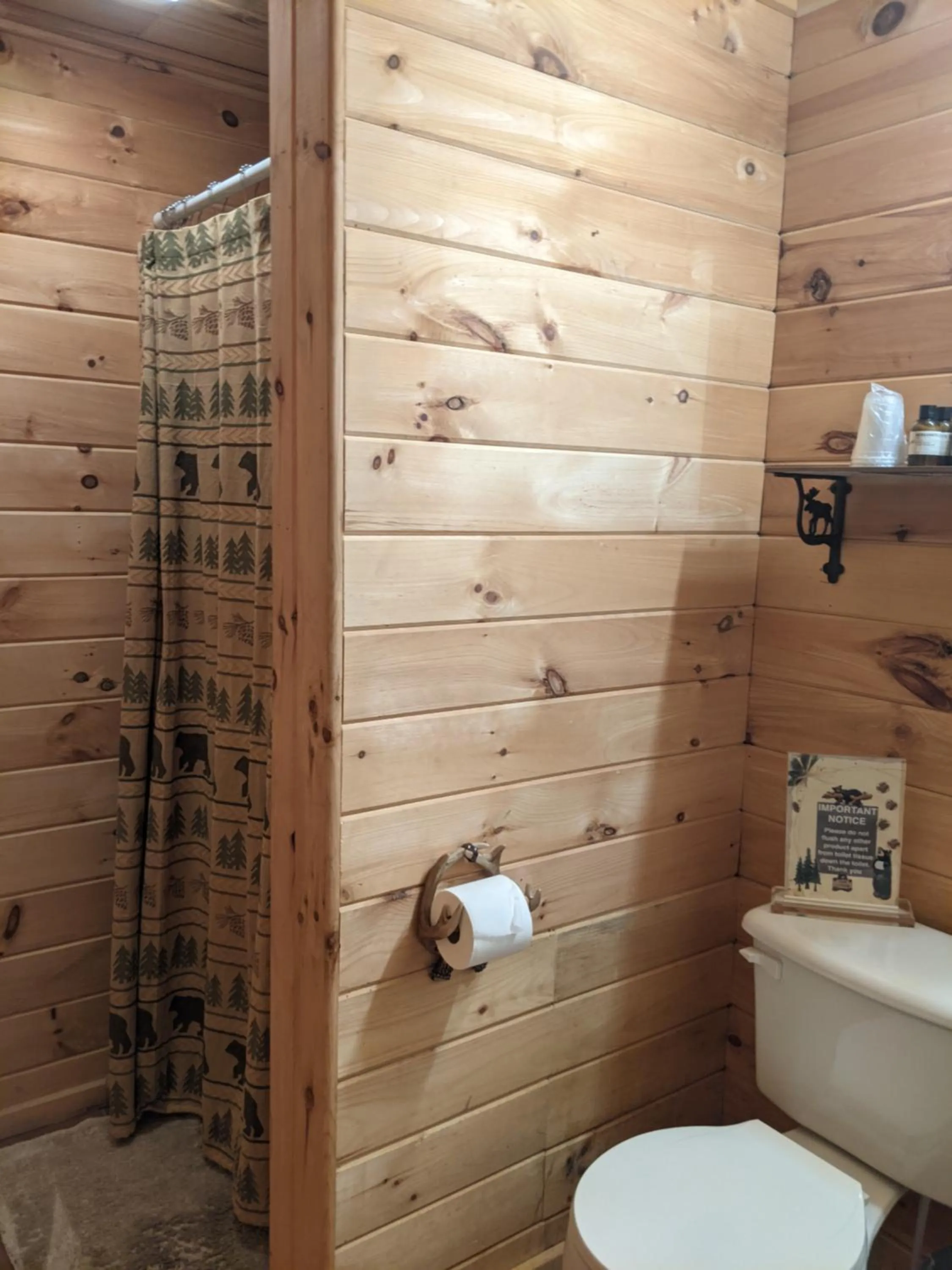 Bathroom in Adirondack Diamond Point Lodge