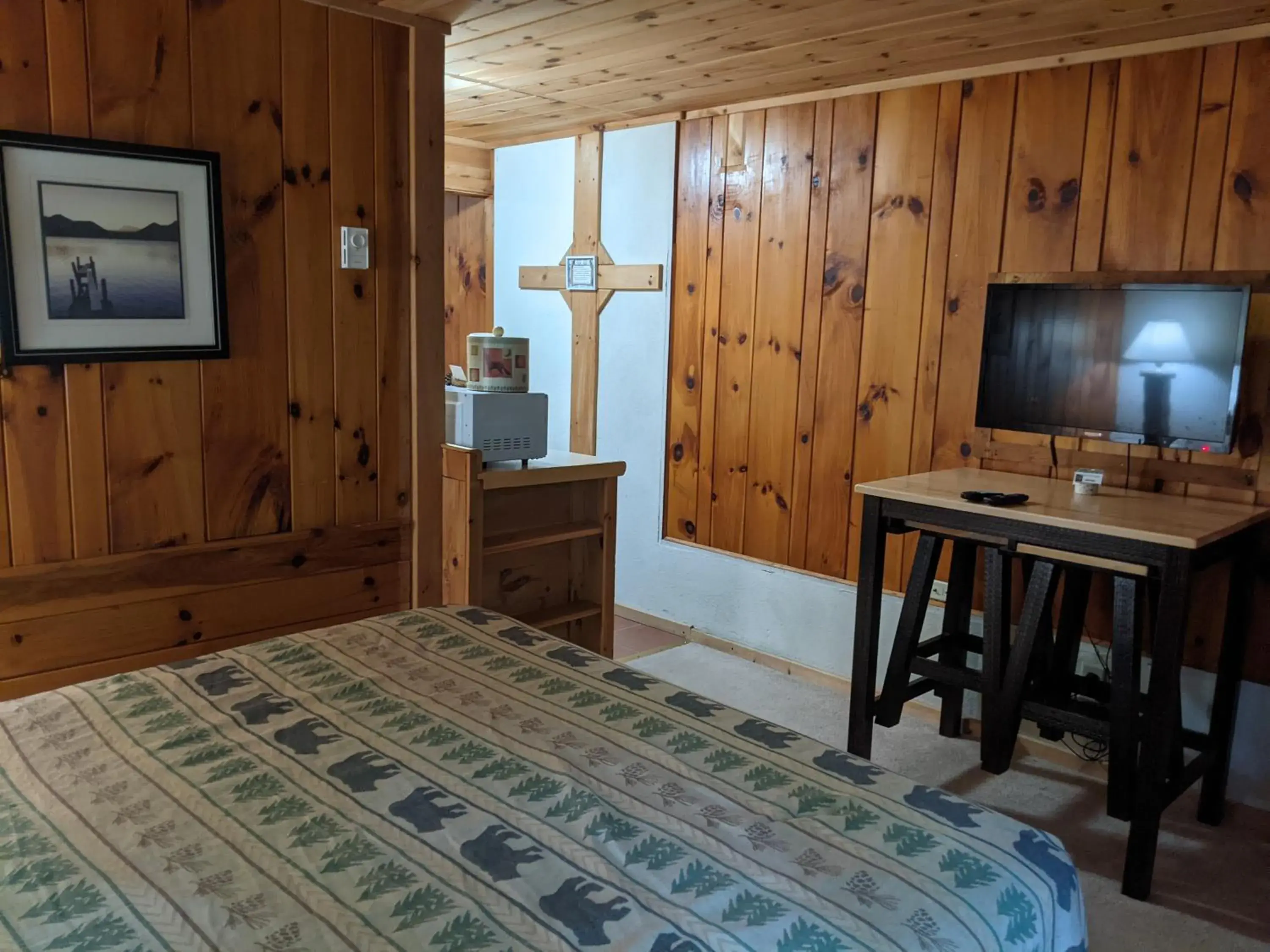 TV and multimedia in Adirondack Diamond Point Lodge