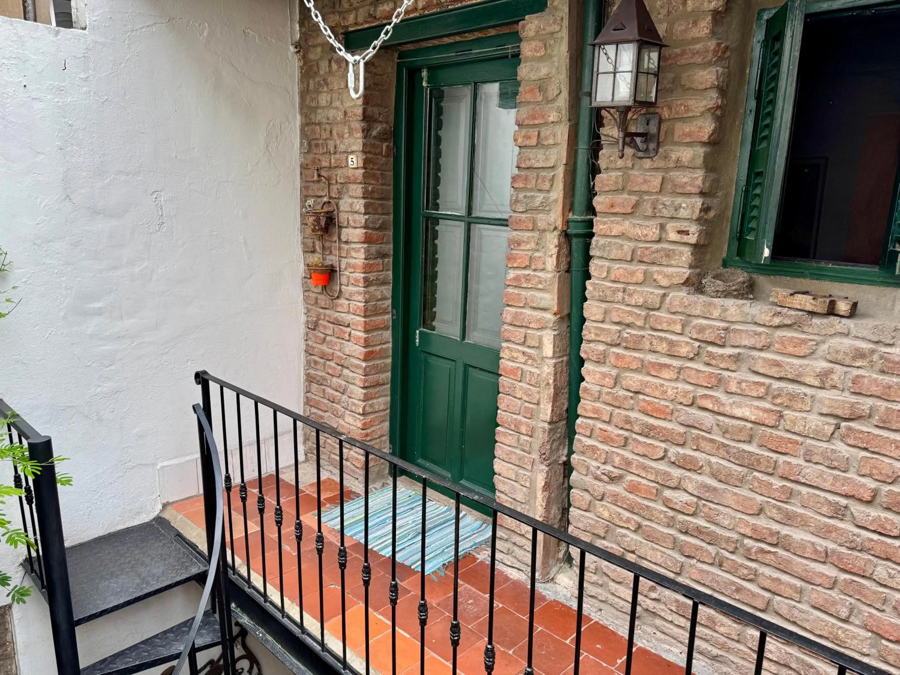 Balcony/Terrace in Lina's Tango Guesthouse