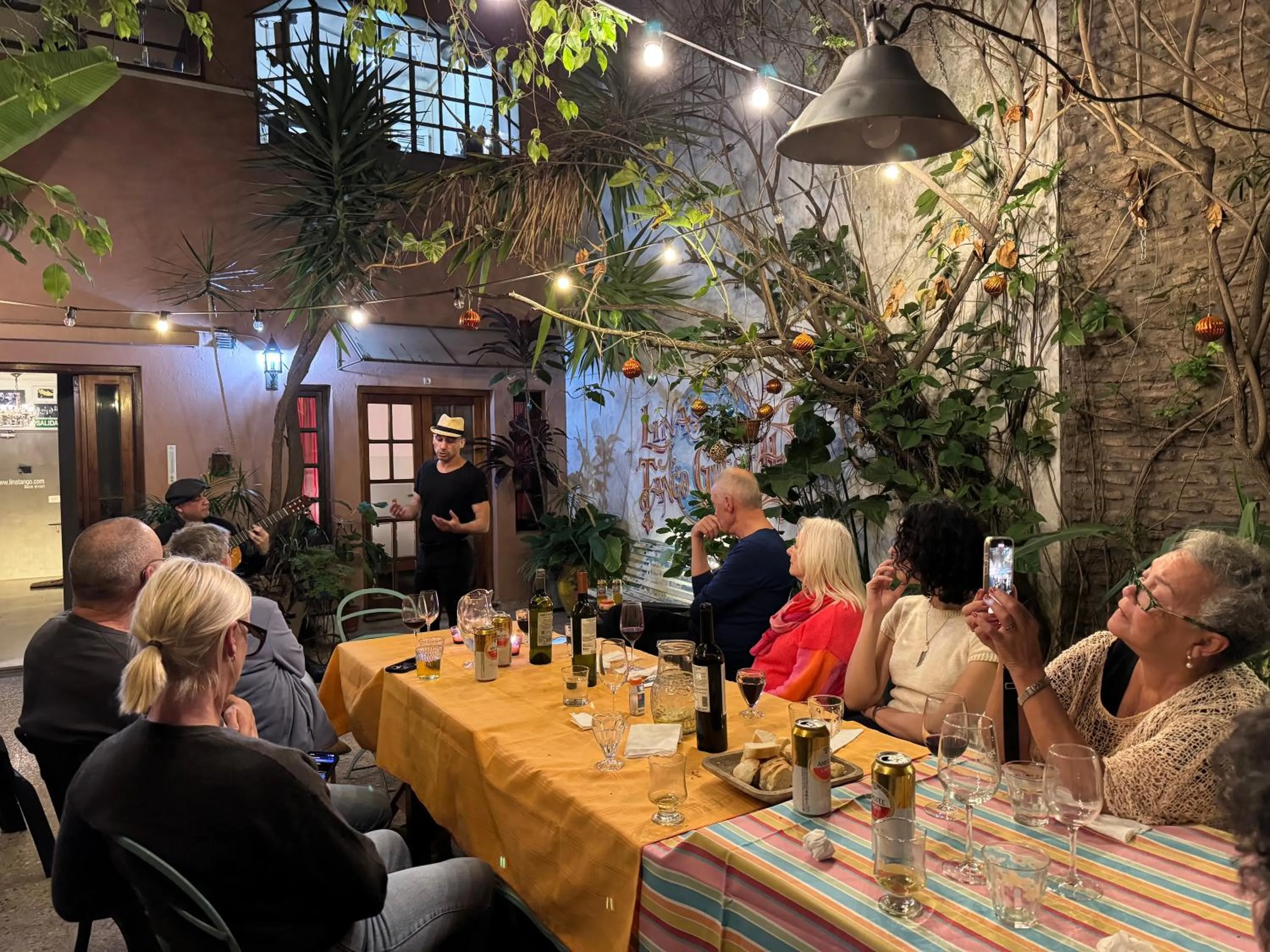 Patio in Lina's Tango Guesthouse