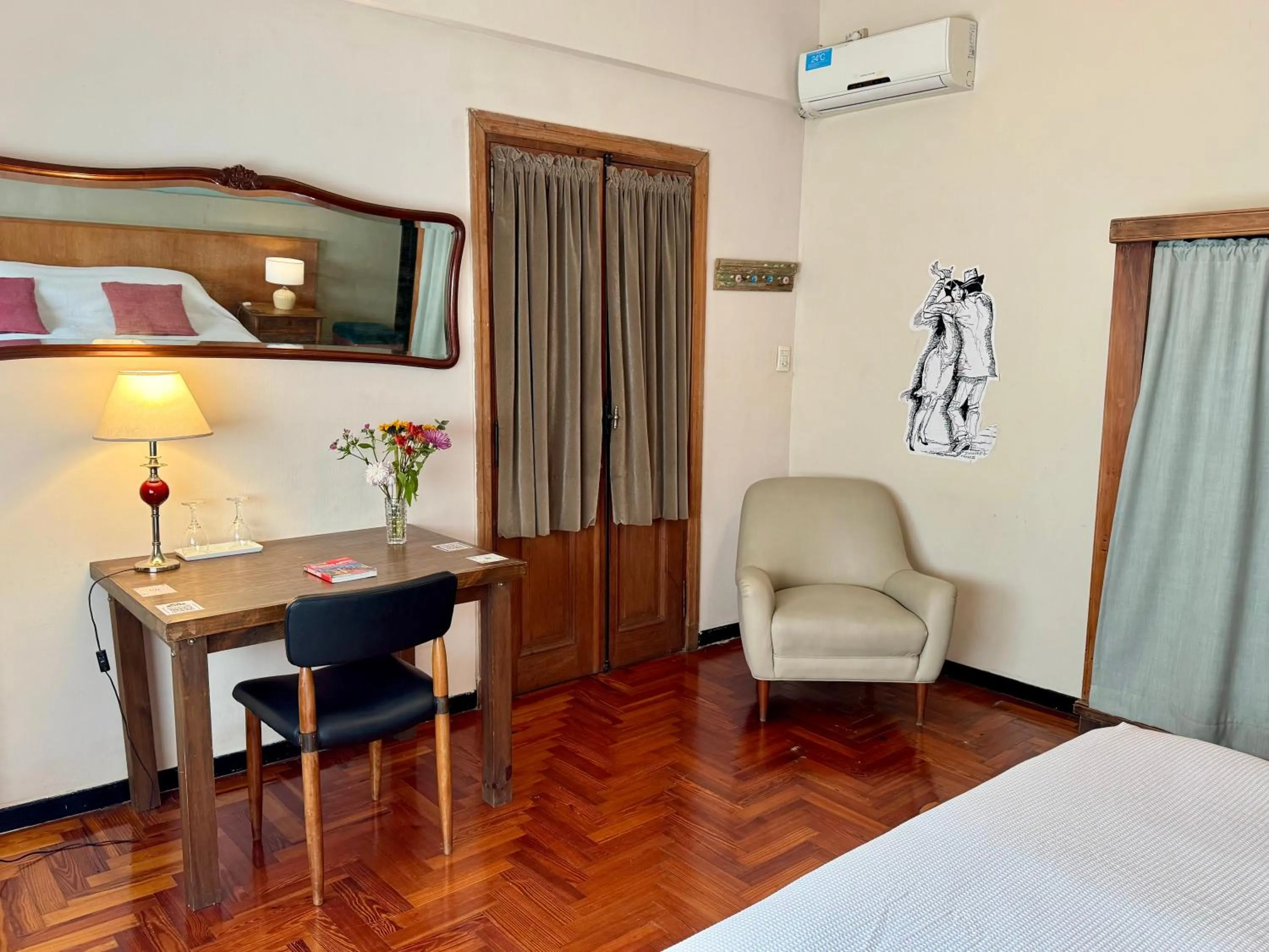 Bedroom, Bed in Lina's Tango Guesthouse