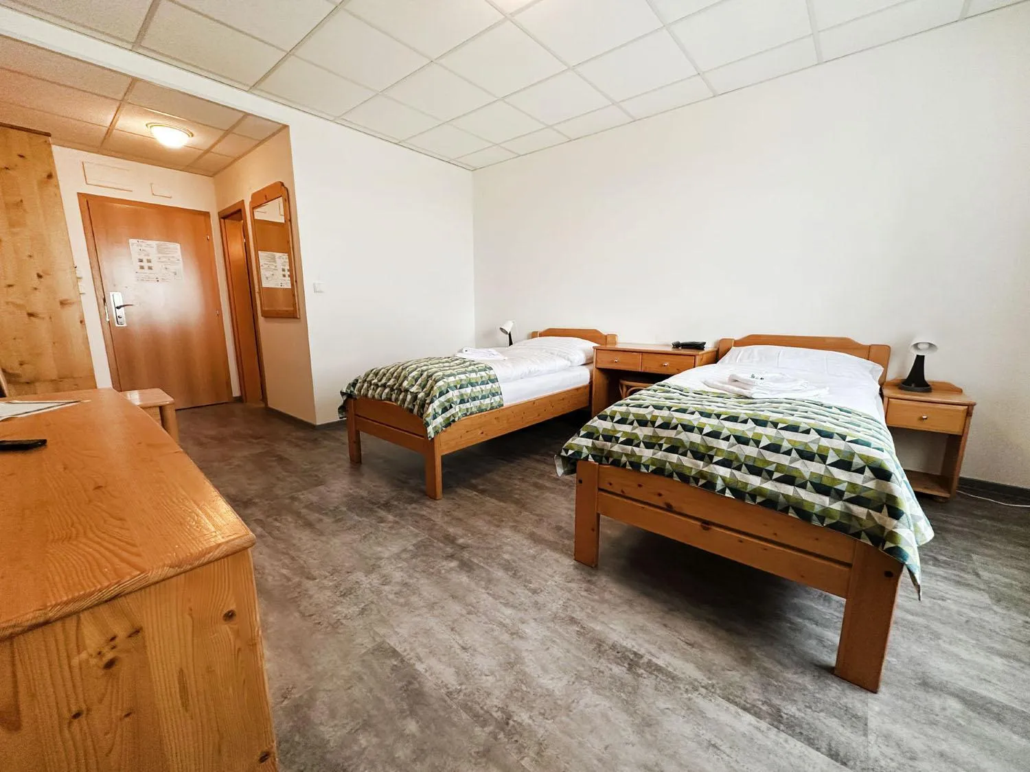 Twin Room in Hotel Velká Klajdovka
