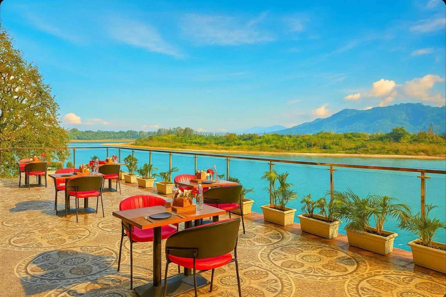 View (from property/room) in The Neeraj Naturecure On Ganga