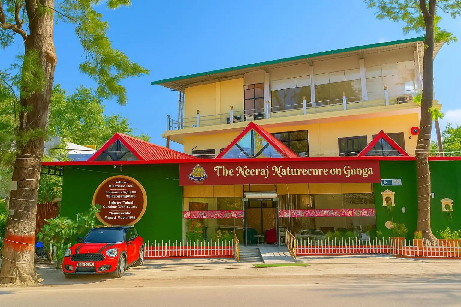 Property building in The Neeraj Naturecure On Ganga