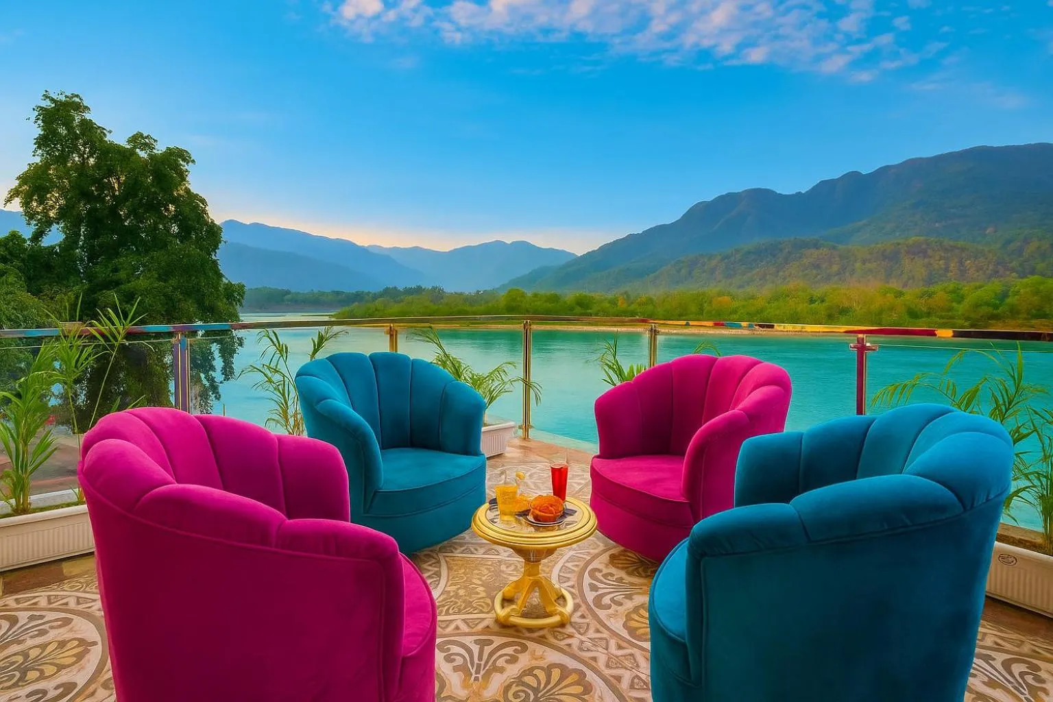 View (from property/room) in The Neeraj Naturecure On Ganga