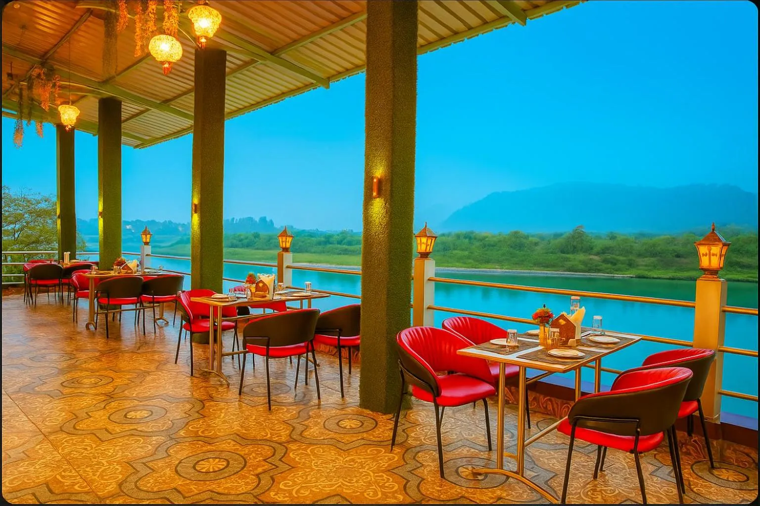 Restaurant/places to eat in The Neeraj Naturecure On Ganga