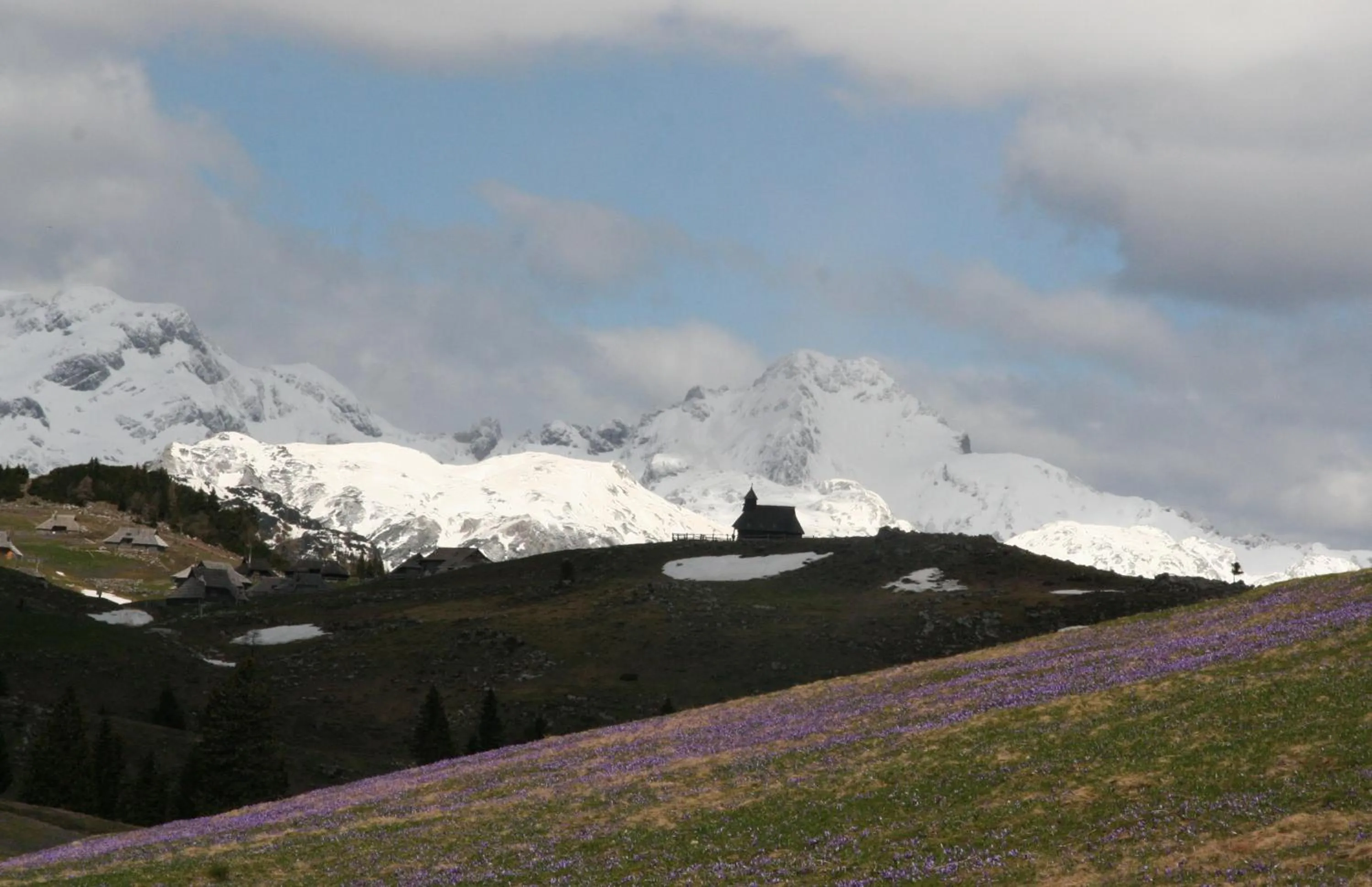 Natural landscape in Penzion Repnik