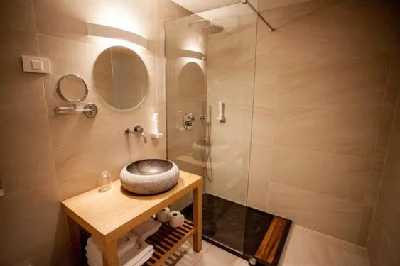 Bathroom in Penzion Repnik