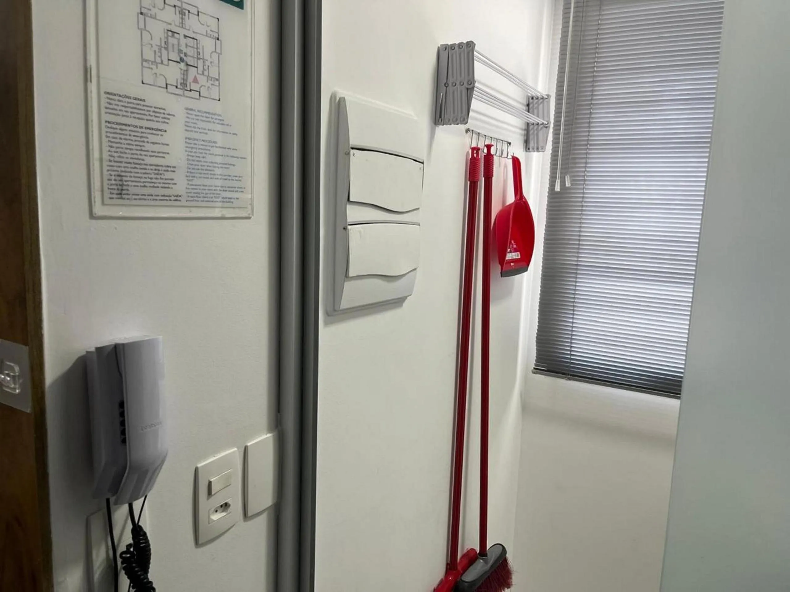 Kitchen or kitchenette in Elegance Suítes Alvorada