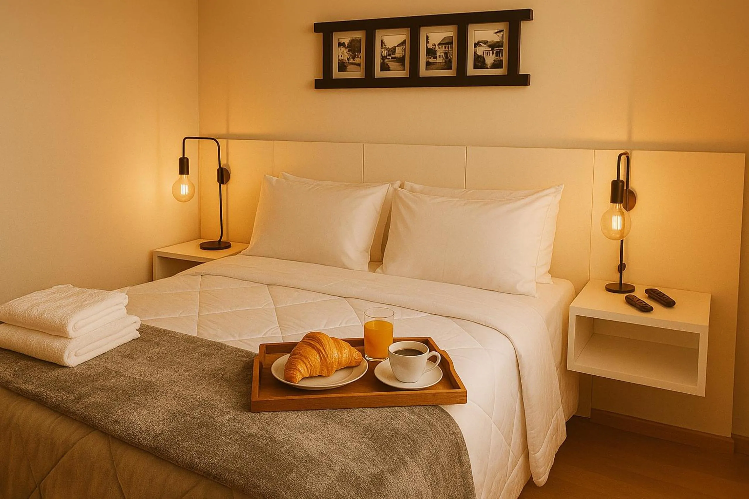 Bed in Elegance Suítes Alvorada