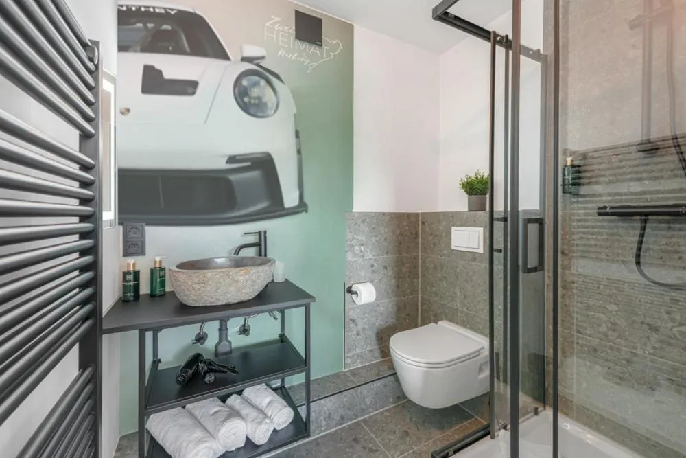 Bathroom in Hotel Zweite Heimat Nürburg