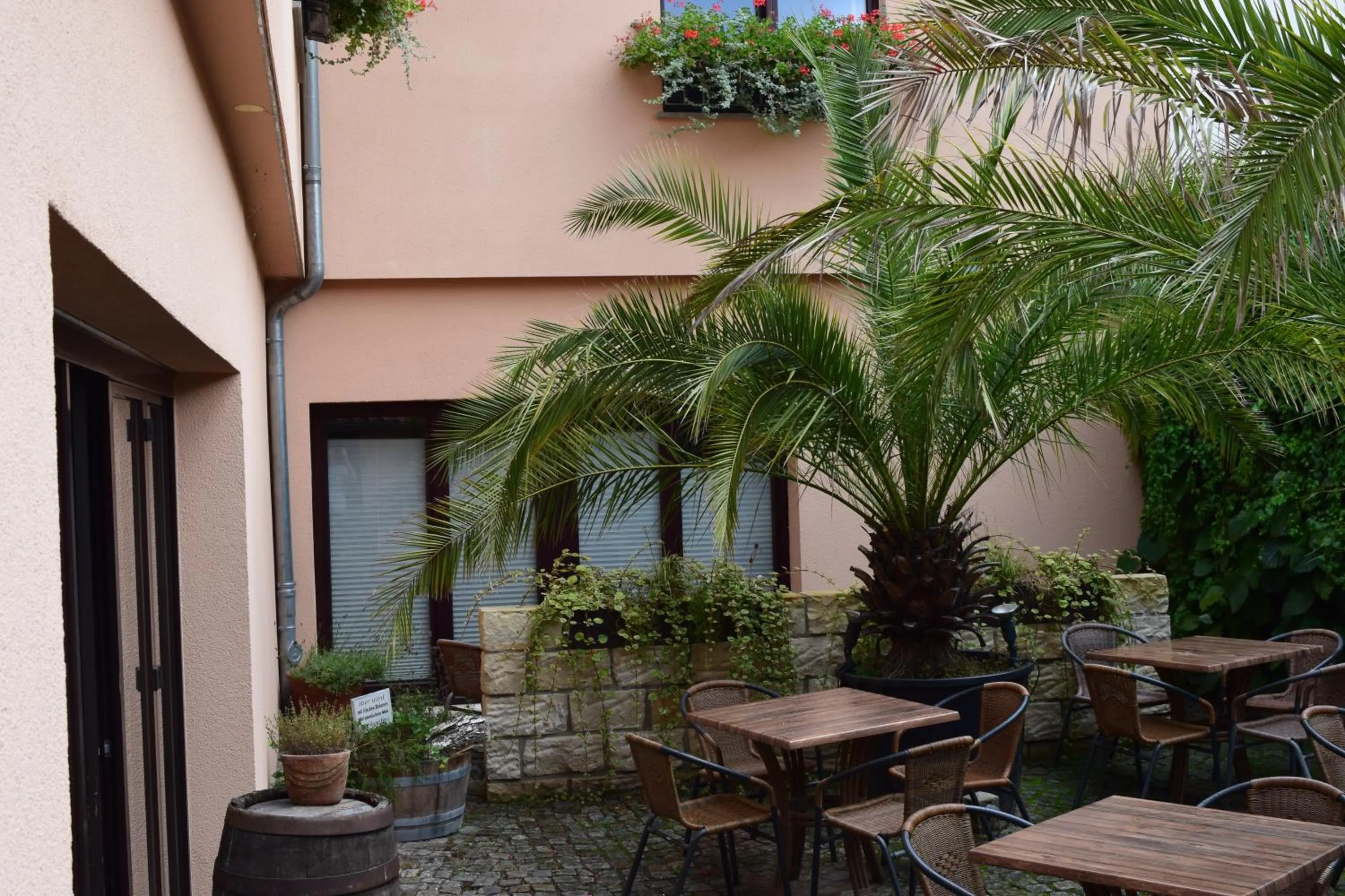 Patio in Hotel Arte Vida OHG