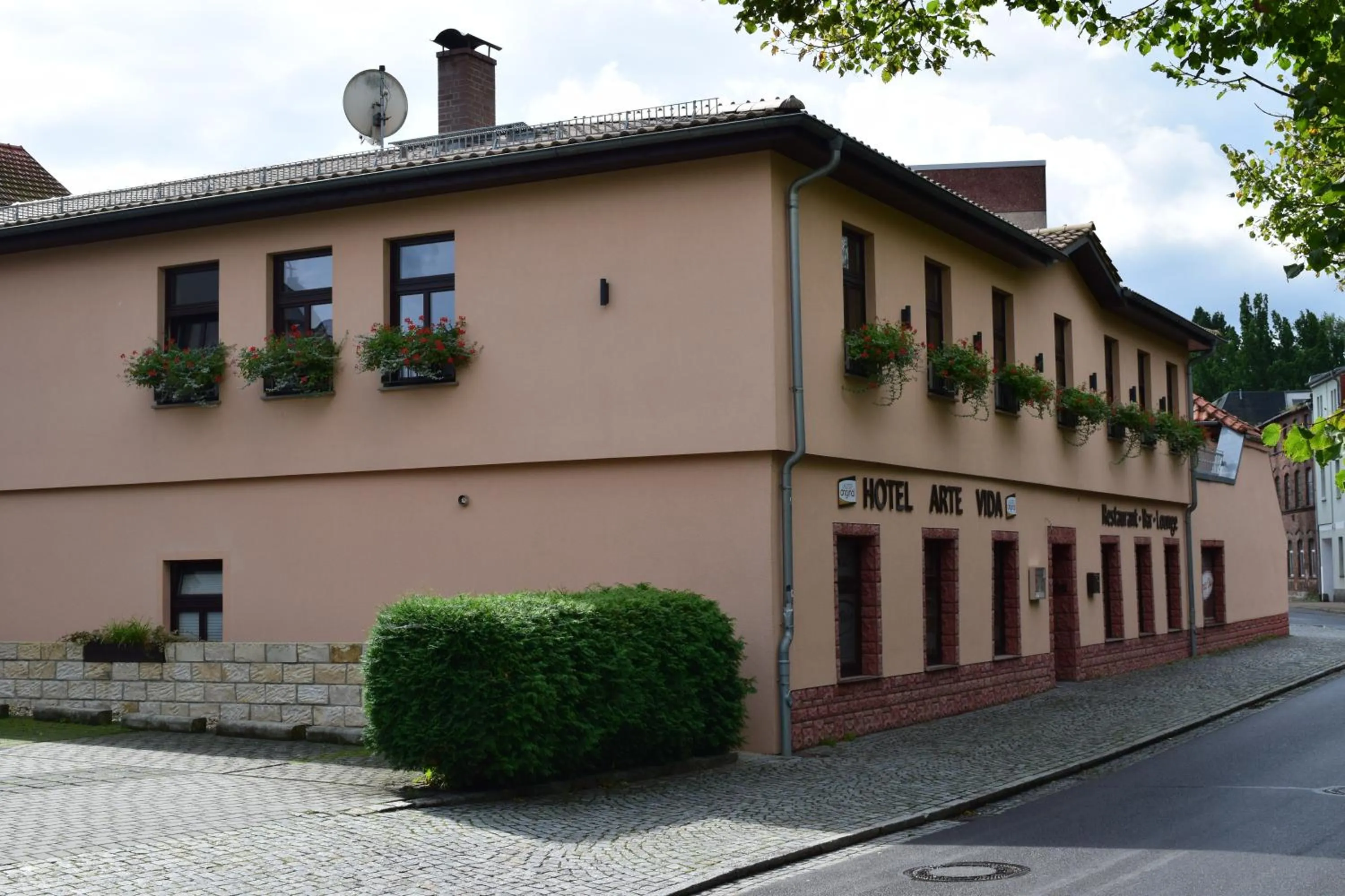 Facade/entrance in Hotel Arte Vida OHG