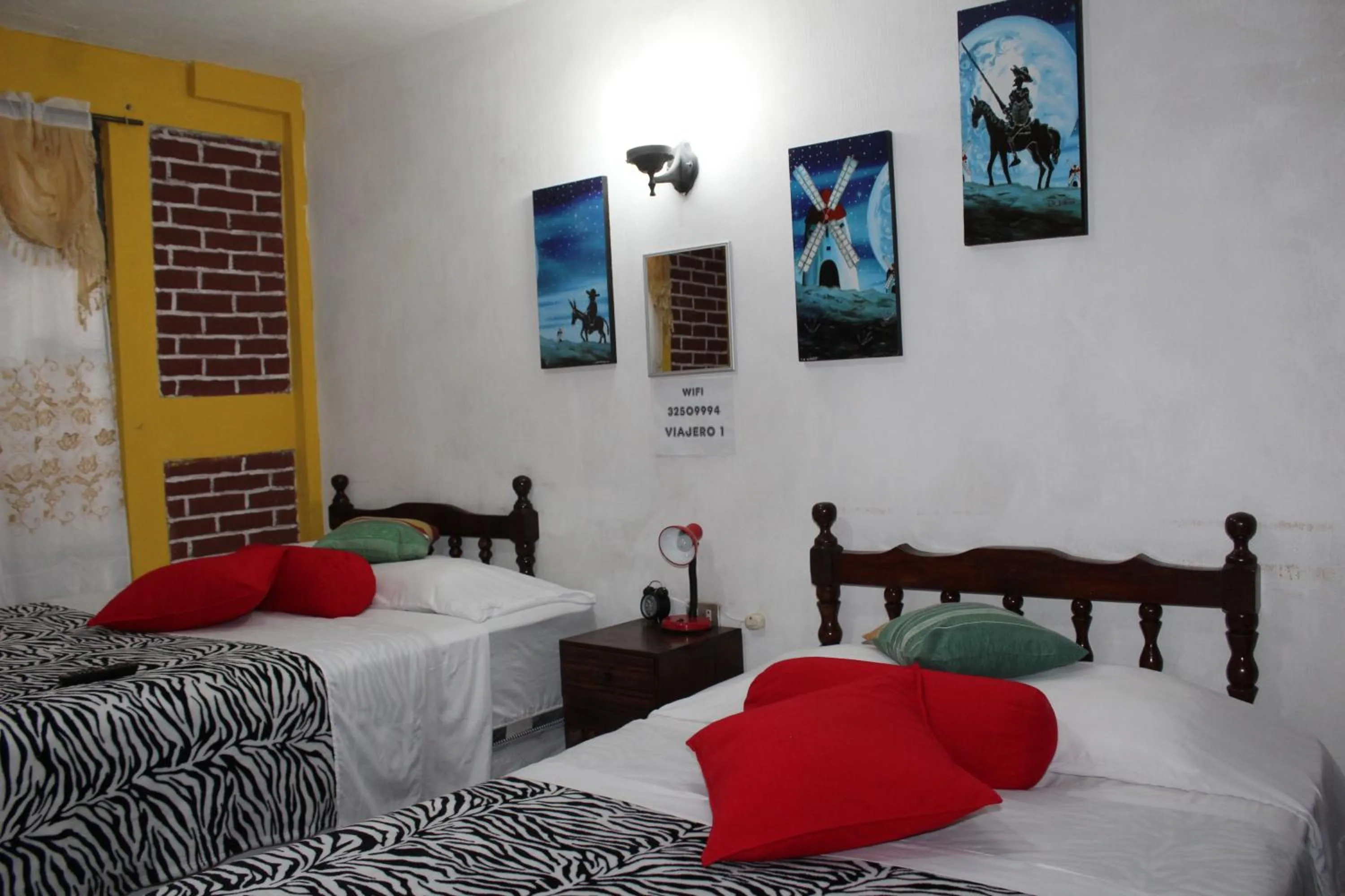 Double Room with Two Beds in Hotel Casa Del Viajero