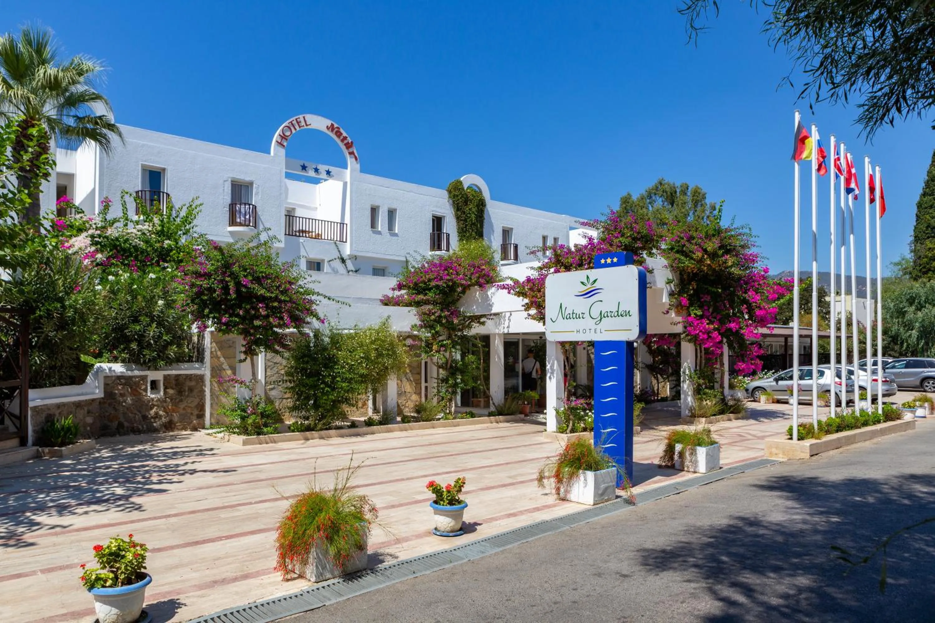 Property building in Natur Garden Hotel