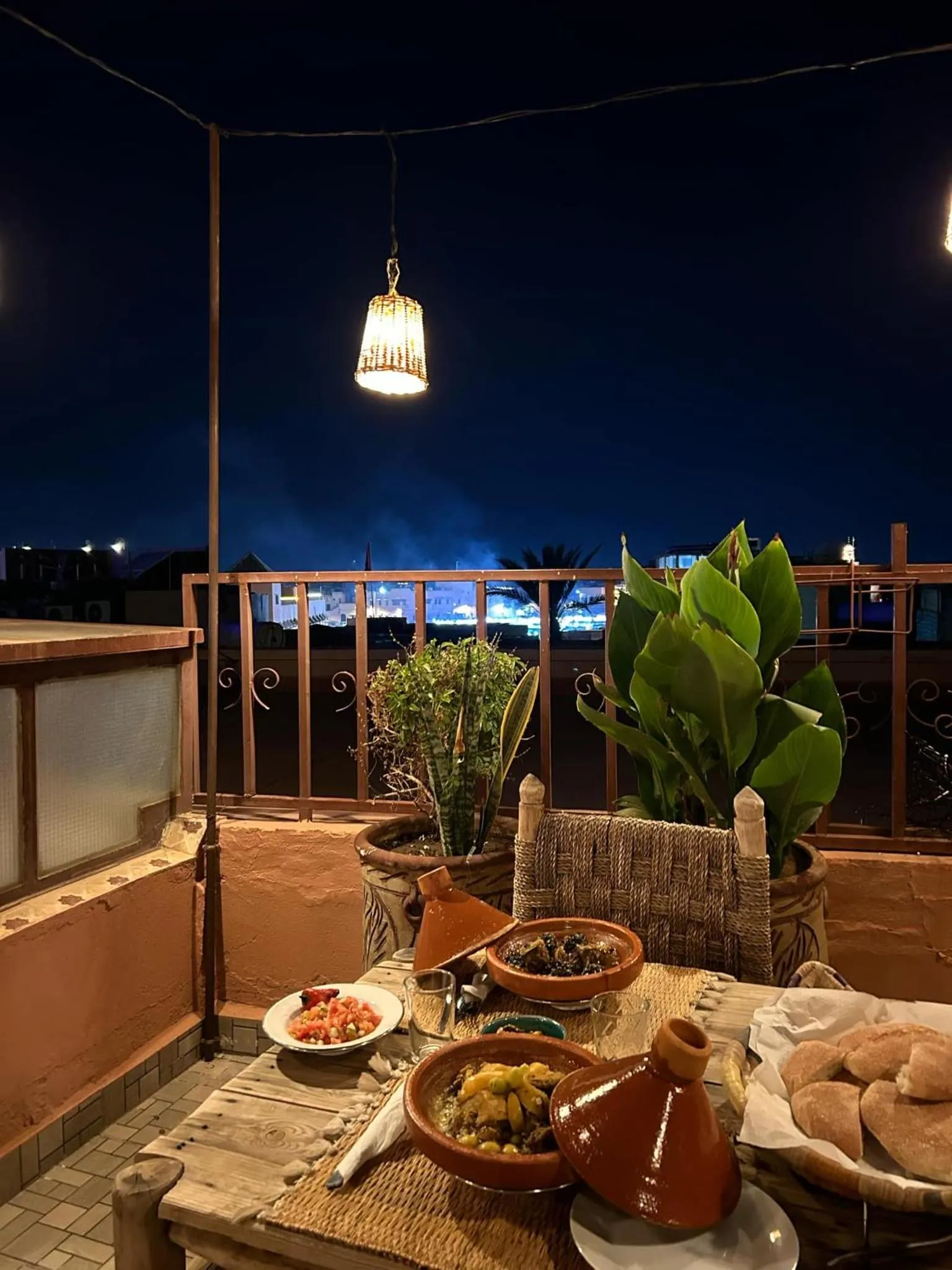 Dinner in Riad Hanya