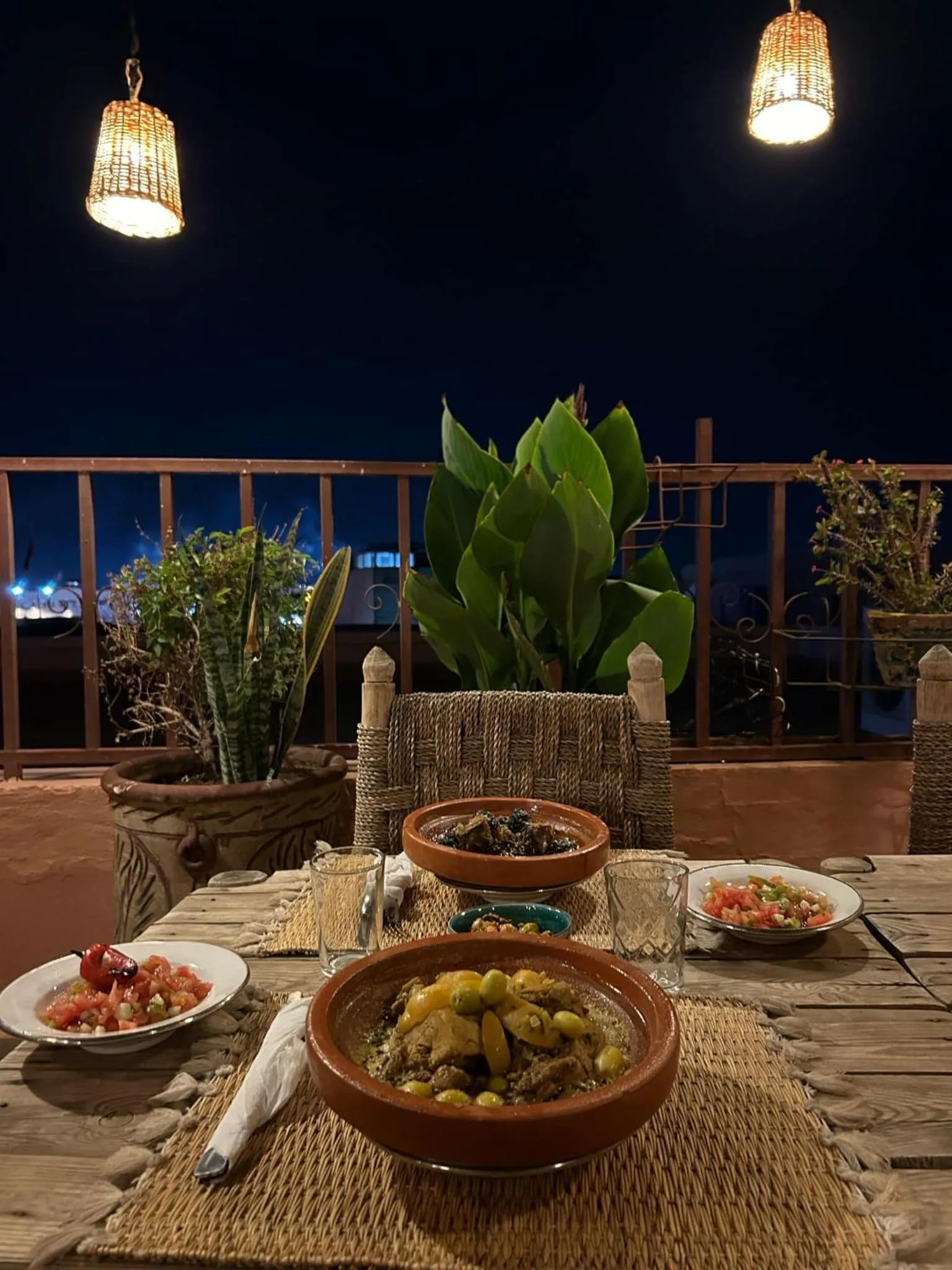 Dinner in Riad Hanya