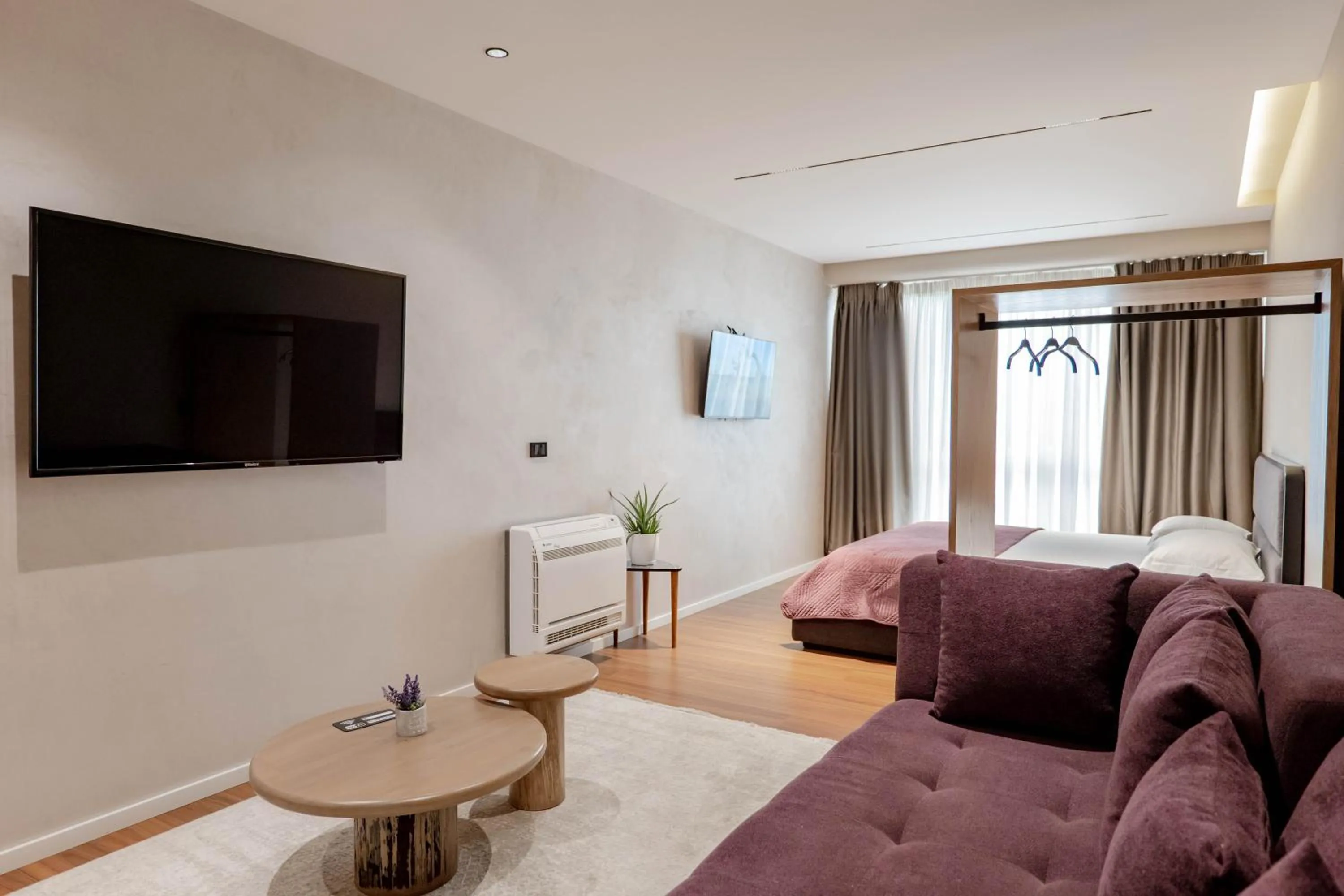 Bed in Agate Hotel Tirana