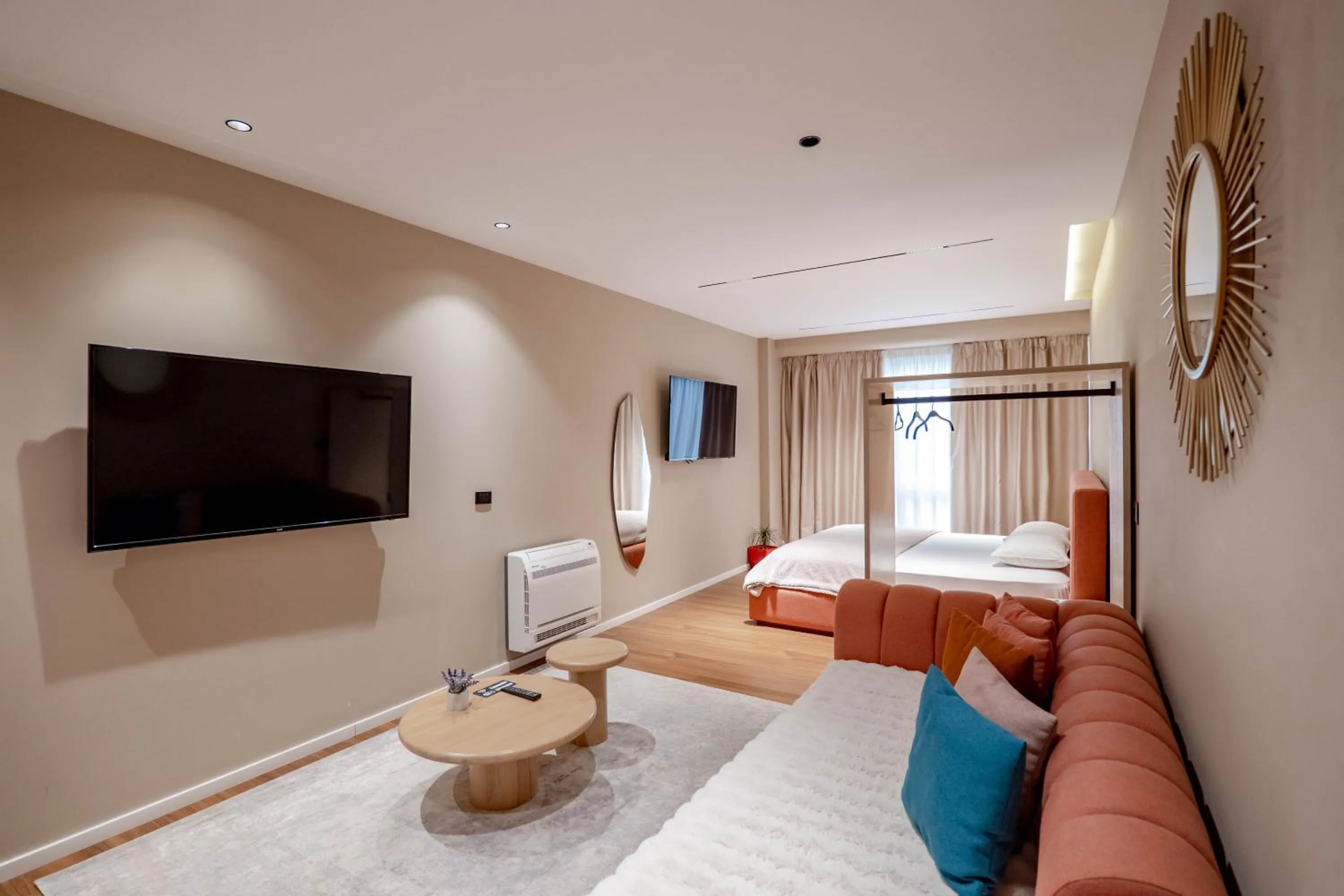Photo of the whole room, Bed in Agate Hotel Tirana