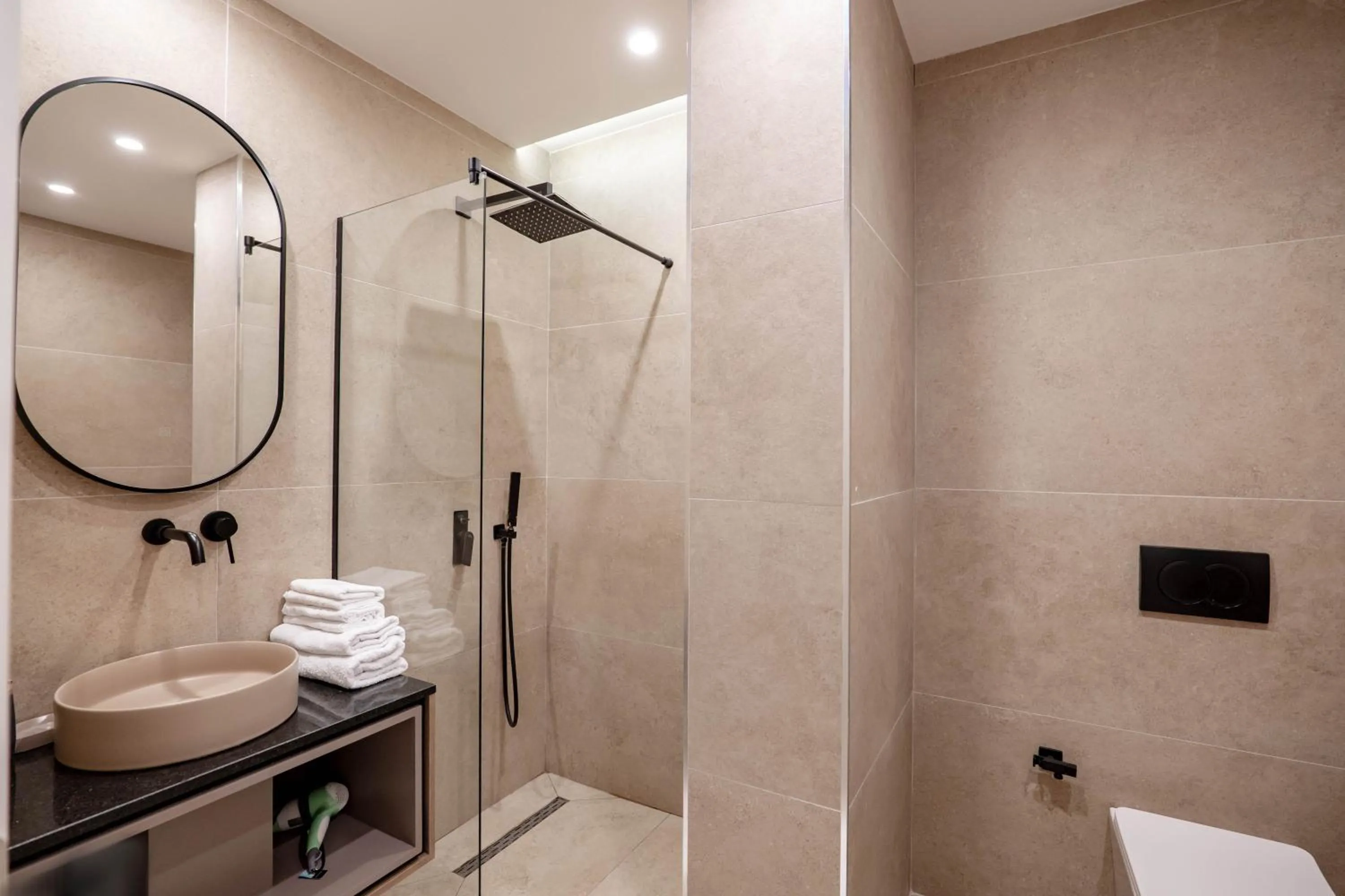 Bathroom in Agate Hotel Tirana