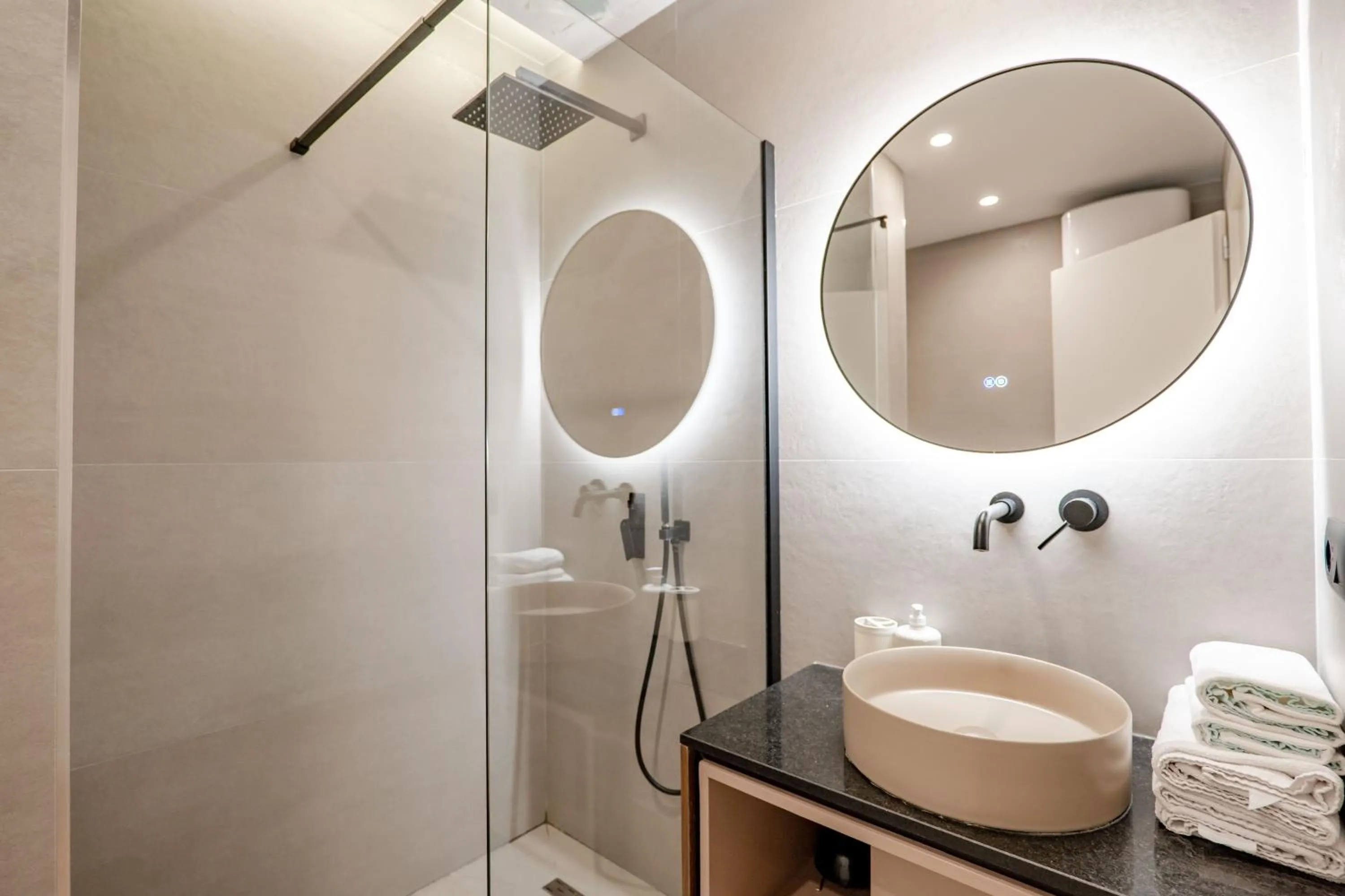 Bathroom in Agate Hotel Tirana