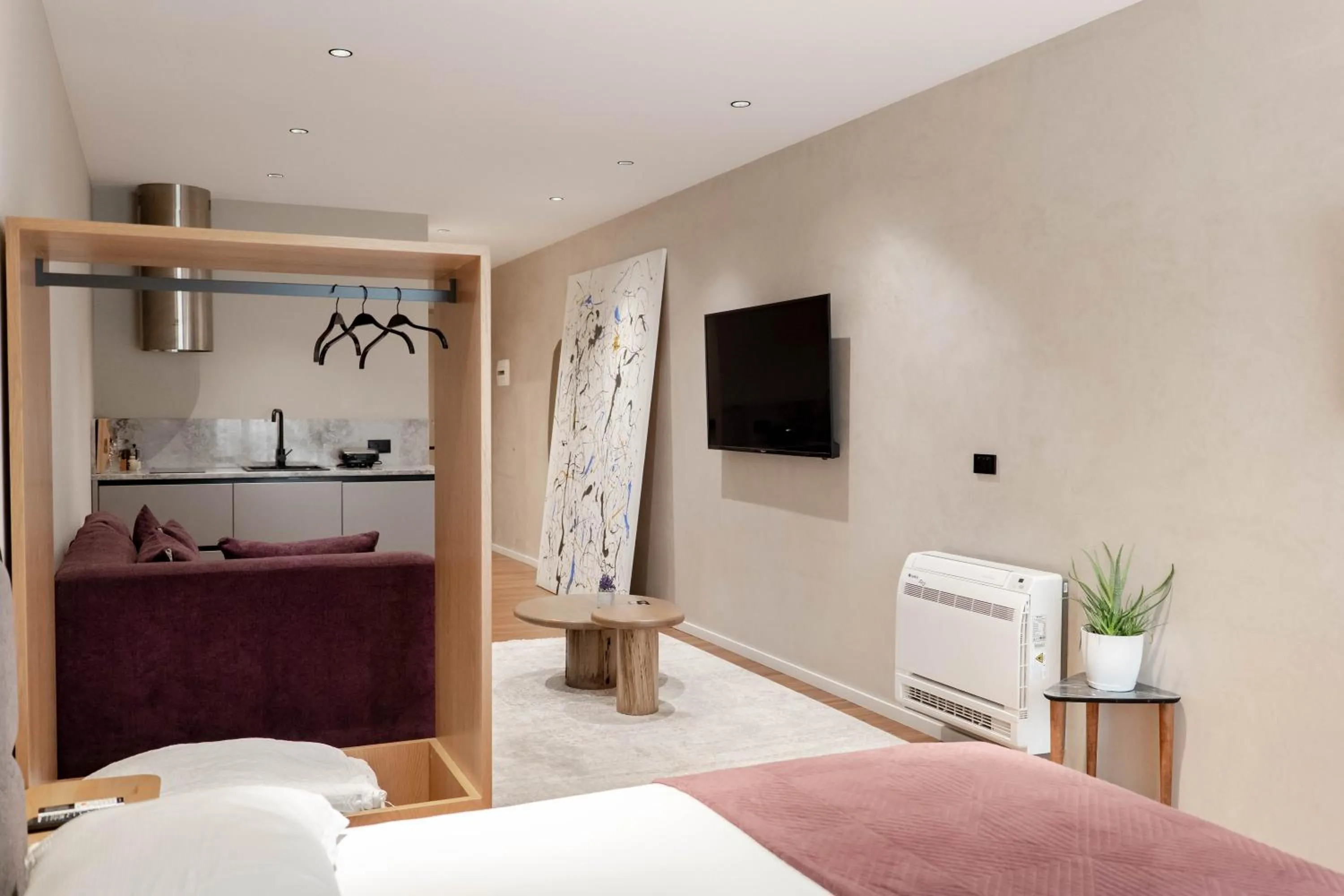 Photo of the whole room, Bed in Agate Hotel Tirana